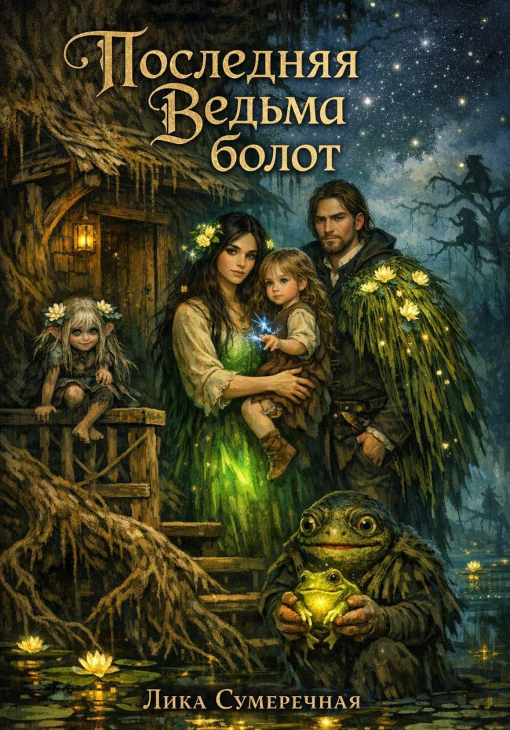 Обложка книги «Последняя ведьма болот»
