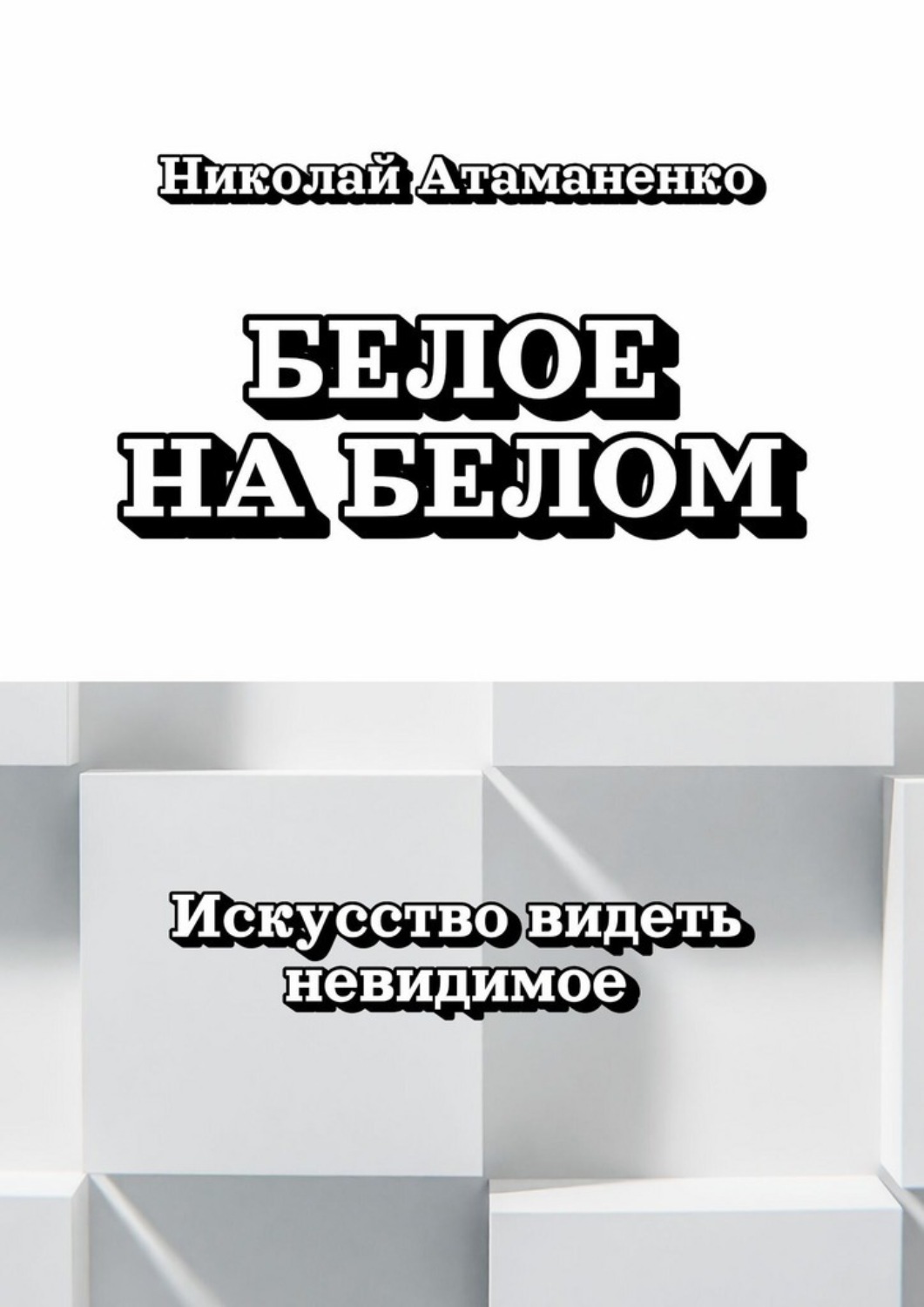 Обложка книги «Белое на белом. Искусство видеть невидимое»