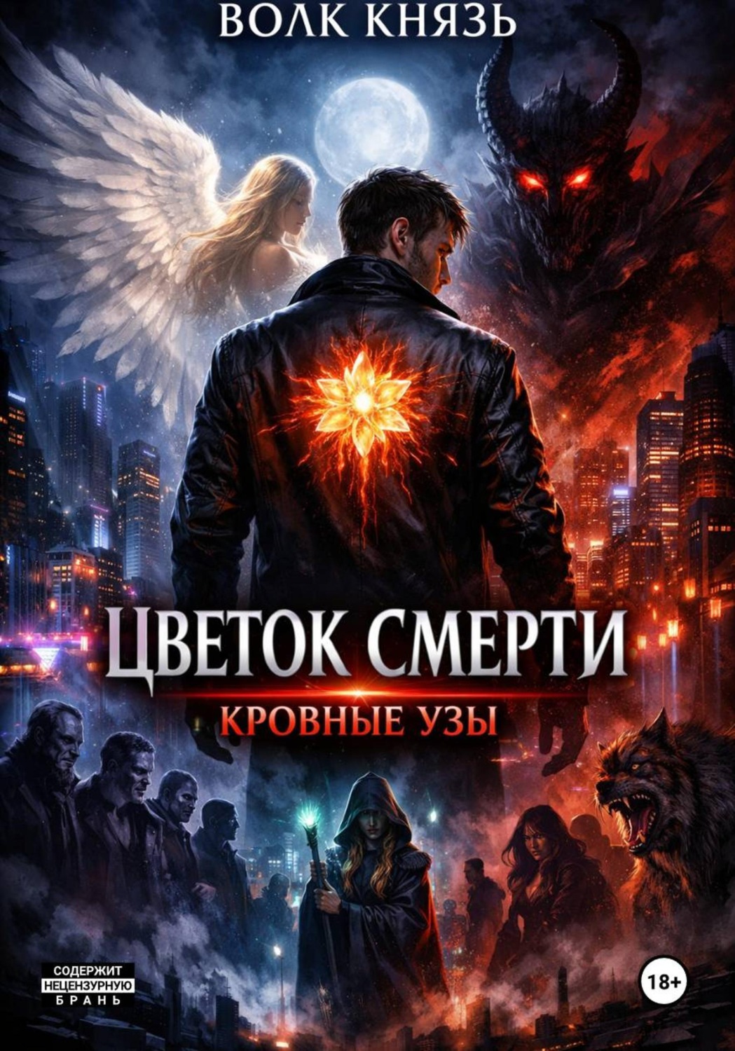 Обложка книги «Цветок Смерти. Кровные узы»