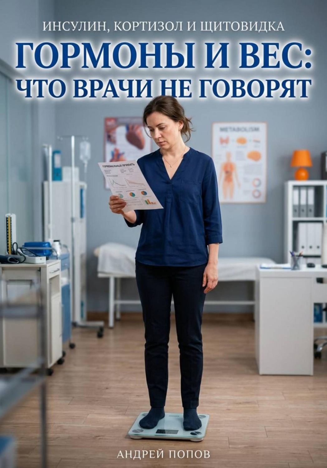 Обложка книги «Гормоны и вес: что врачи не говорят»