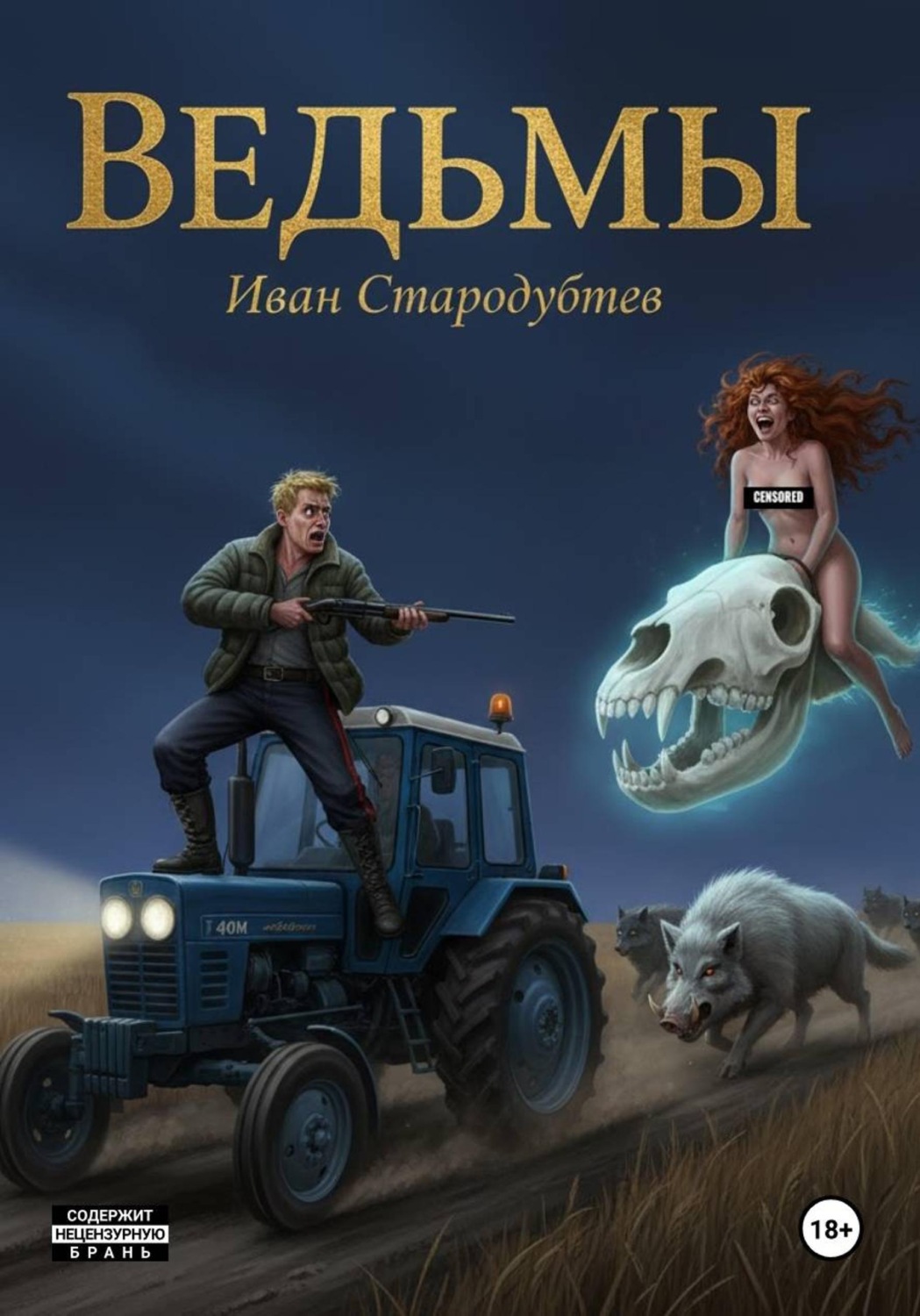 Обложка книги «Ведьмы»