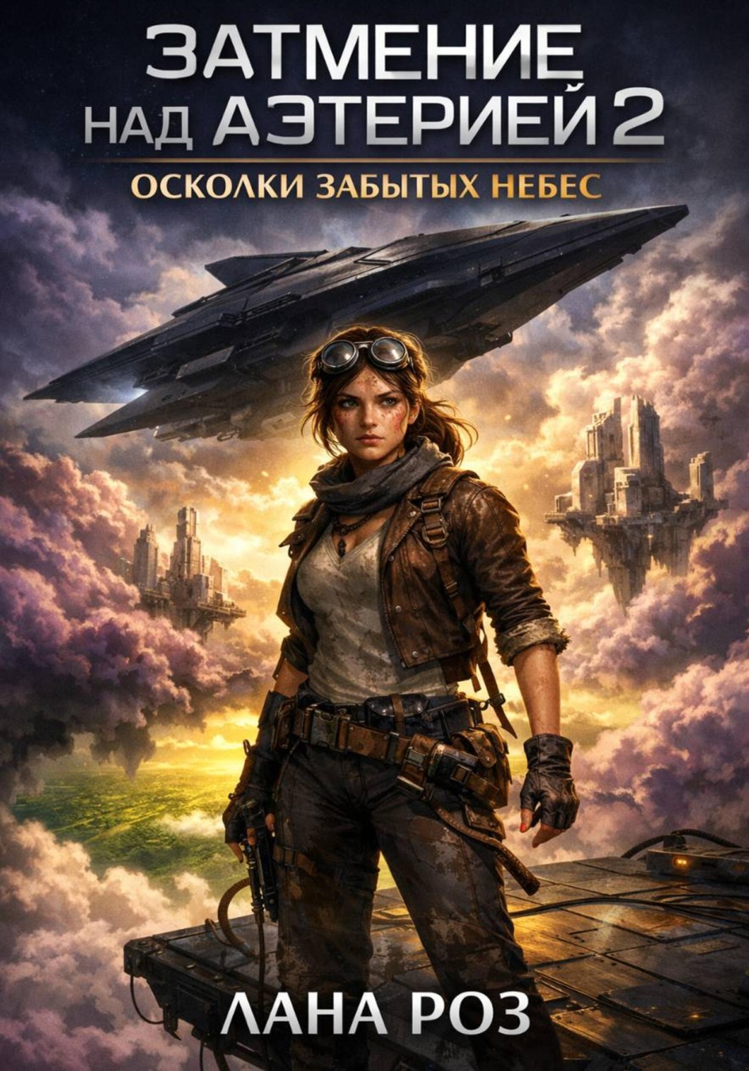 Обложка книги «Затмение над Аэтерией 2: Осколки забытых небес»