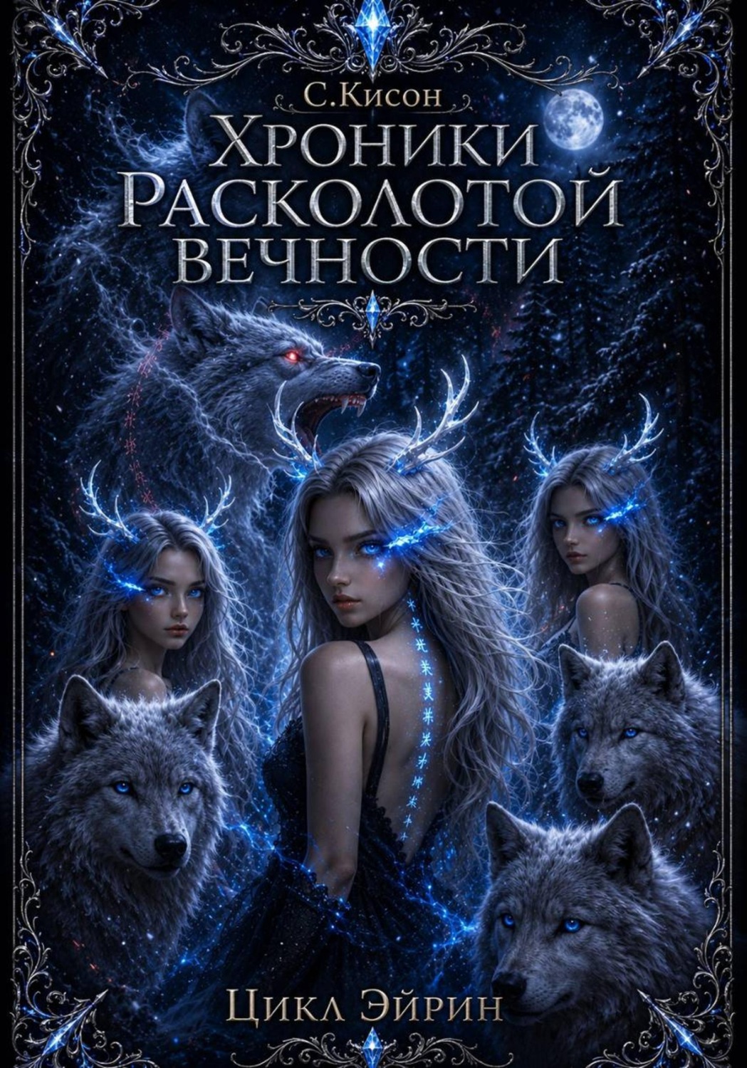 Обложка книги «Хроники расколотой вечности. Цикл Эйрин»