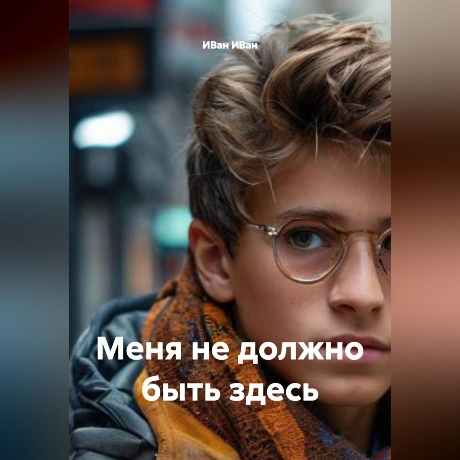 Обложка книги «Меня не должно быть здесь»
