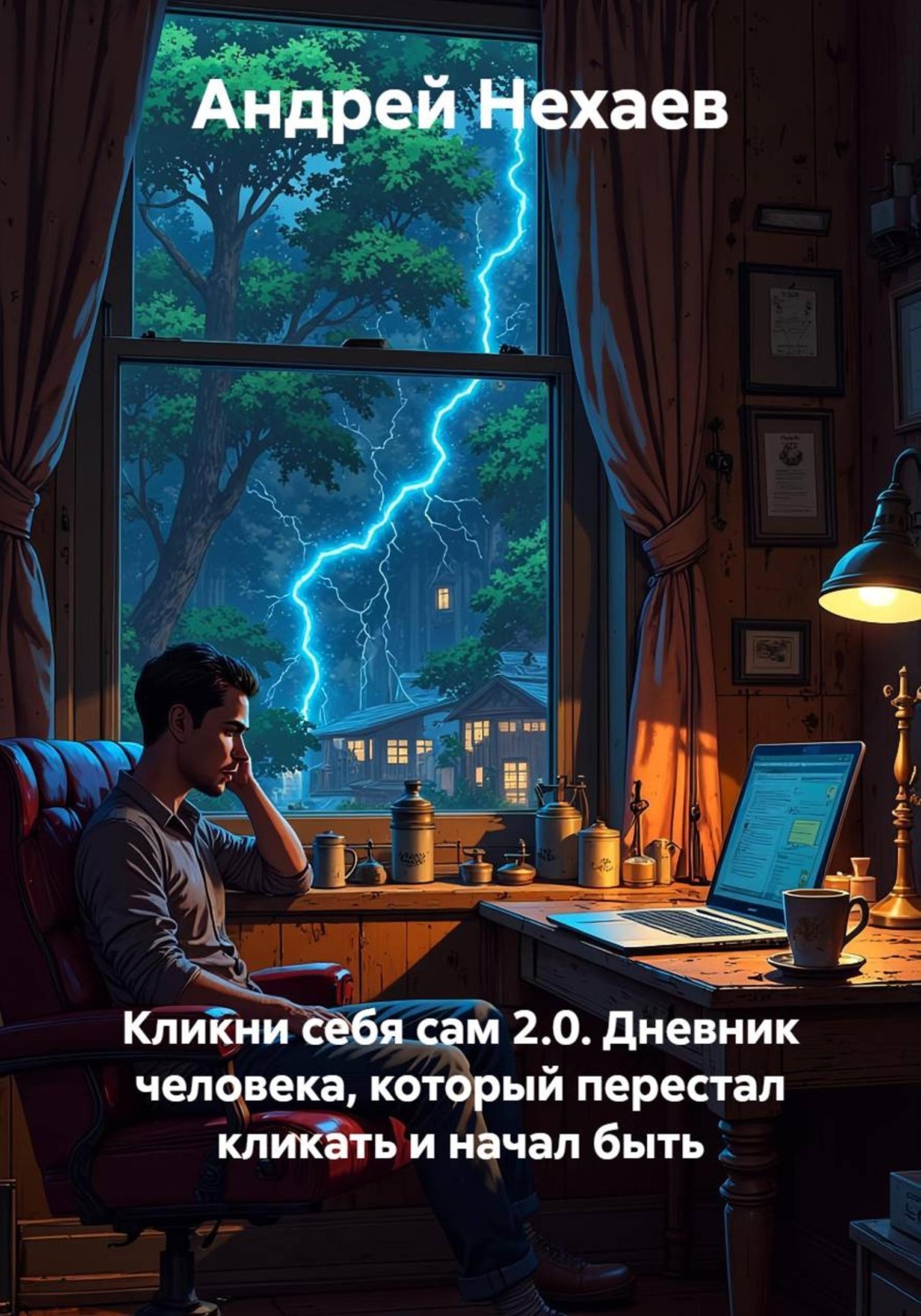 Обложка книги «Кликни себя сам 2.0. Дневник человека, который перестал кликать и начал быть»