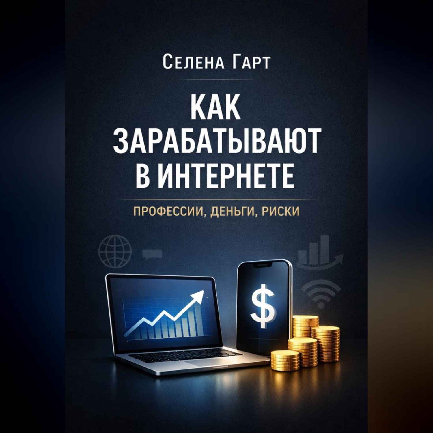 Обложка книги «Как зарабатывают в интернете. Профессии, деньги, риски»