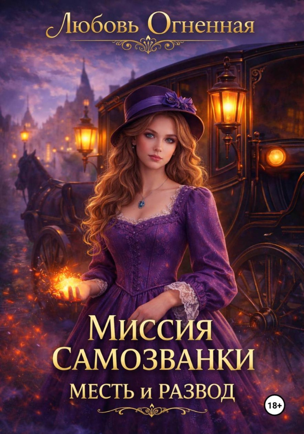 Обложка книги «Миссия самозванки: месть и развод»