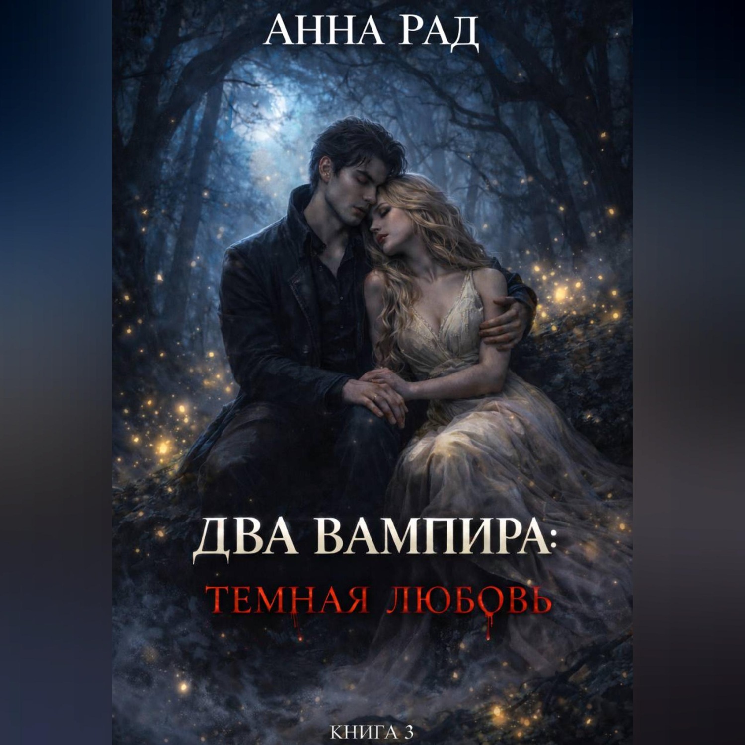 Обложка книги «Два вампира: Тёмная любовь. Книга 3»