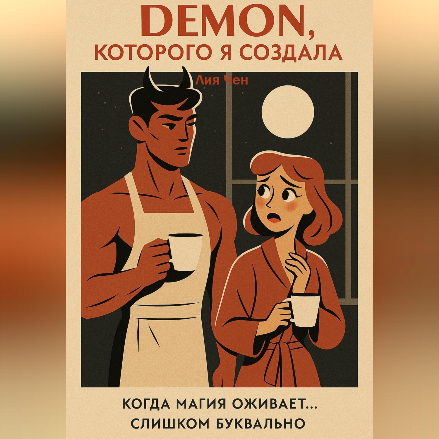 Обложка книги «Демон, которого я создала»