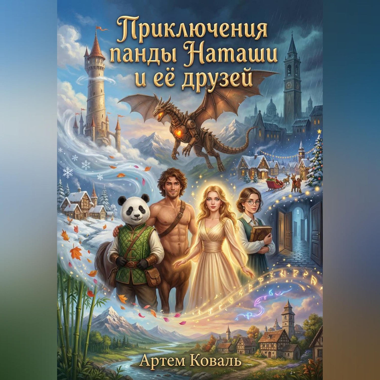 Обложка книги «Приключения панды Наташи и её друзей»