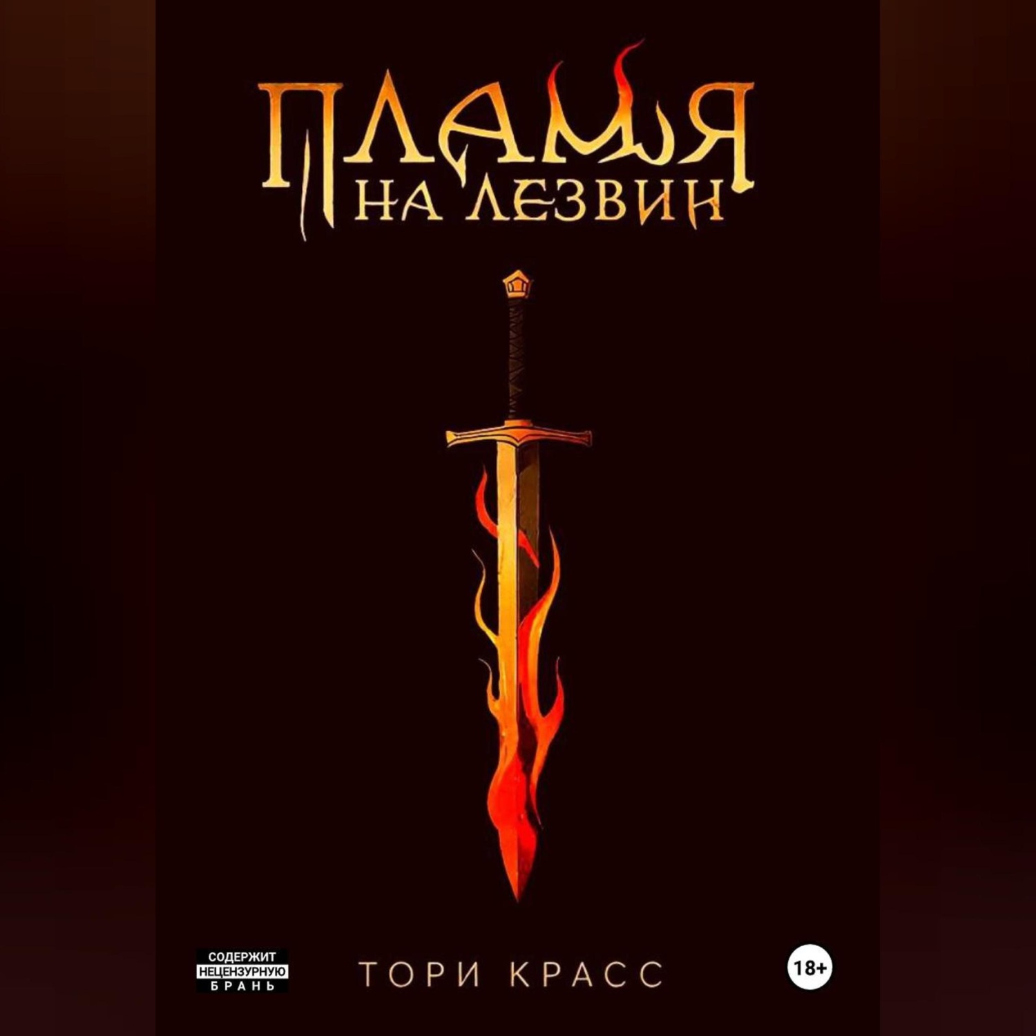 Обложка книги «Пламя на лезвии»