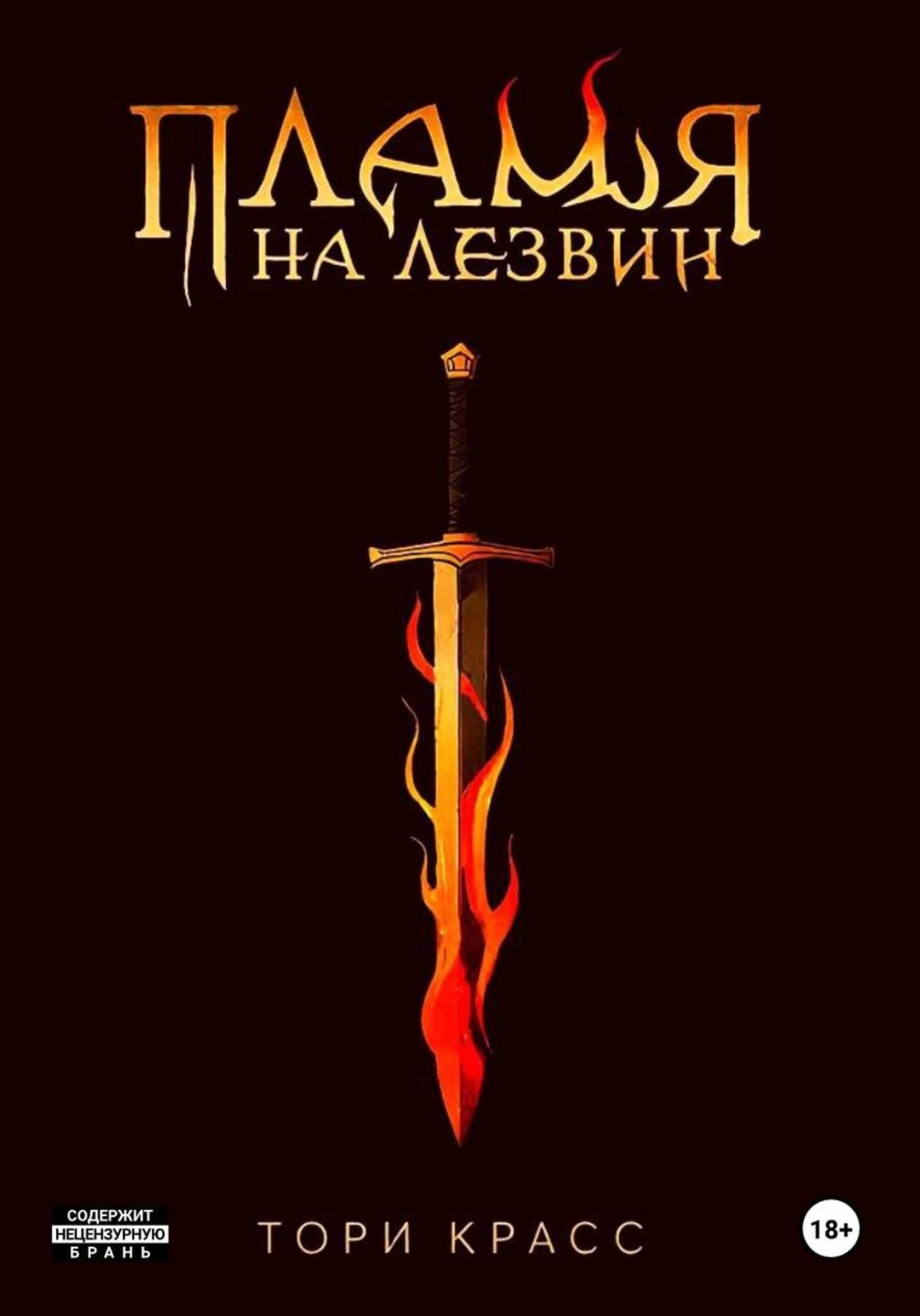Обложка книги «Пламя на лезвии»