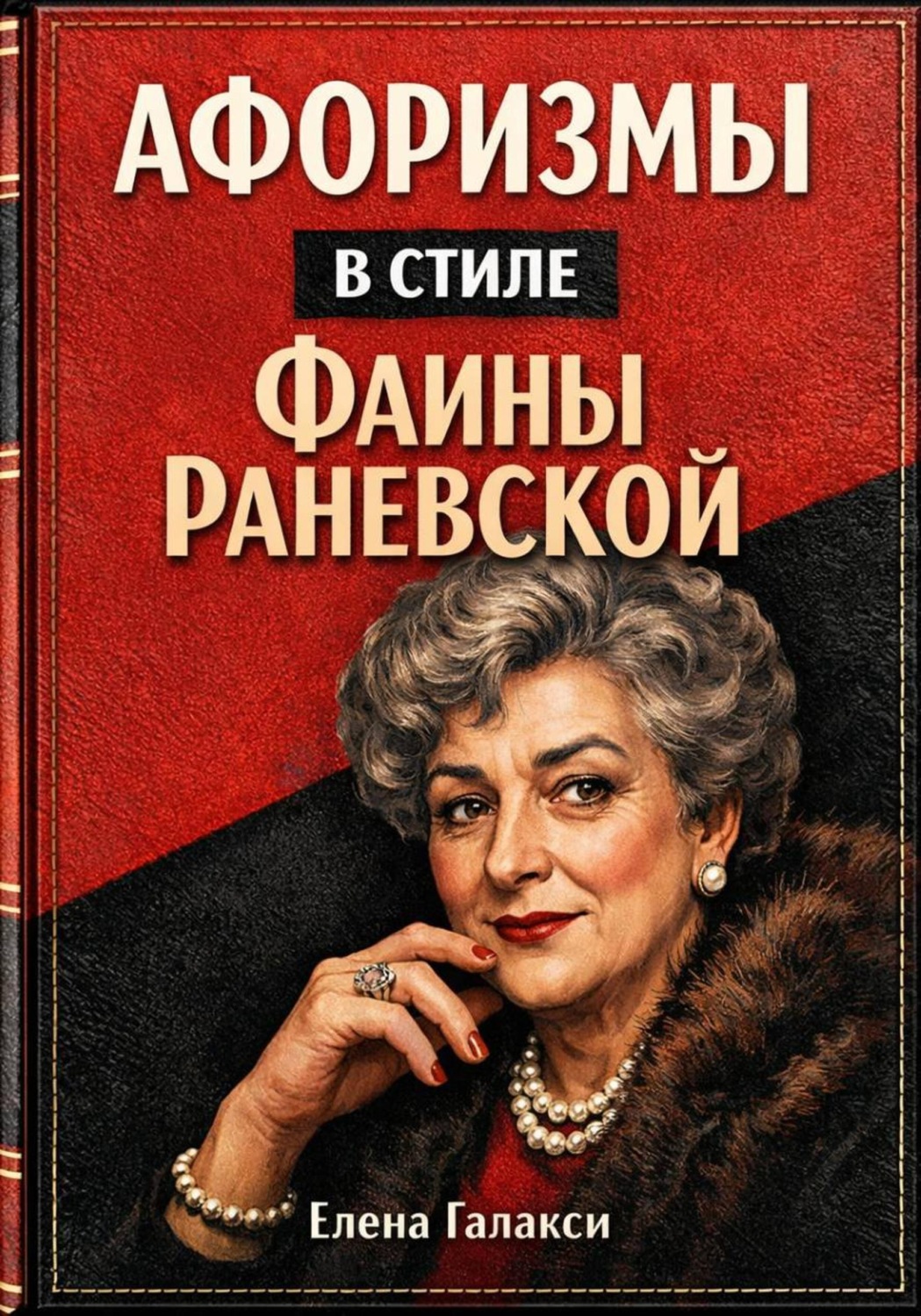 Обложка книги «Афоризмы в стиле Фаины Раневской»