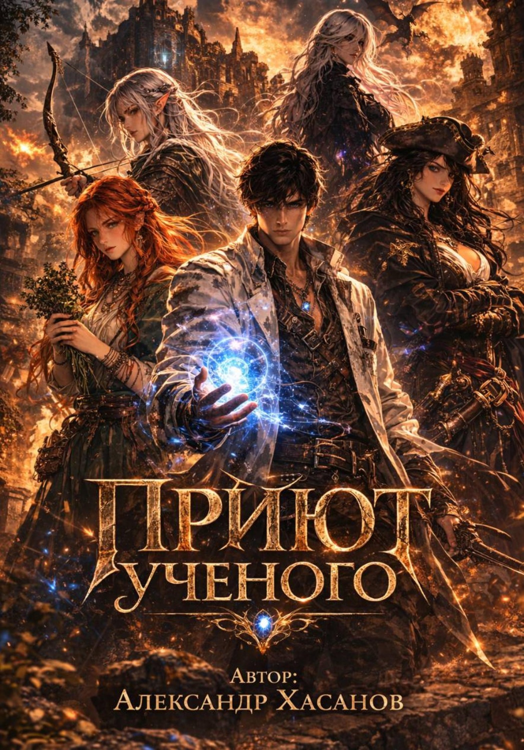Обложка книги «Приют ученого»