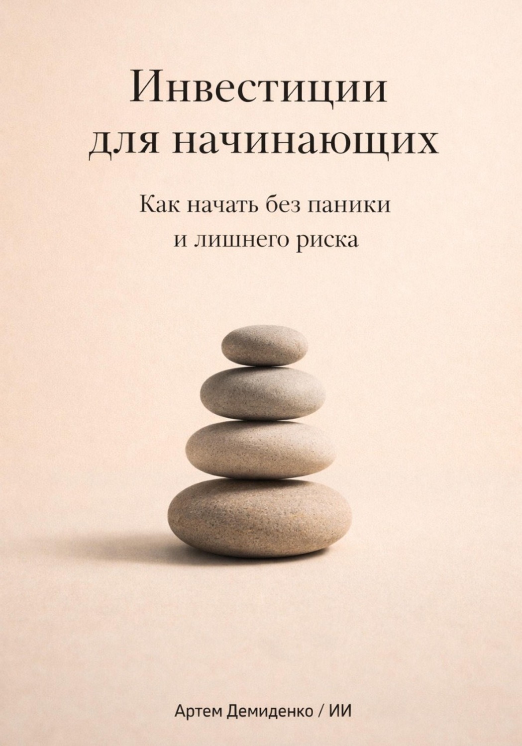 Обложка книги «Инвестиции для начинающих: Как начать без паники и лишнего риска»
