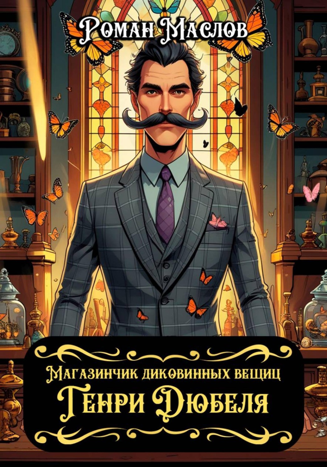 Обложка книги «Магазинчик диковинных вещиц Генри Дюбеля»
