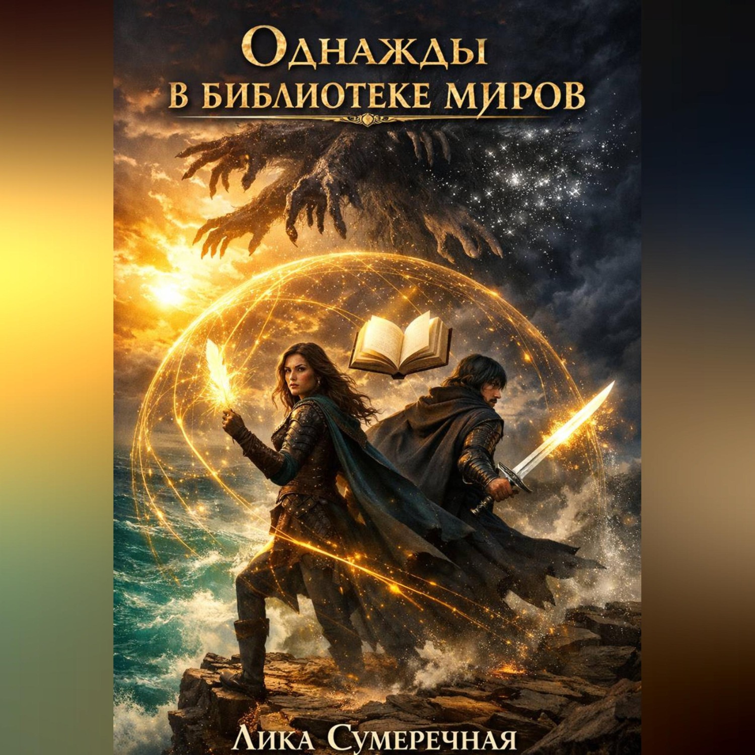 Обложка книги «Однажды в библиотеке миров»