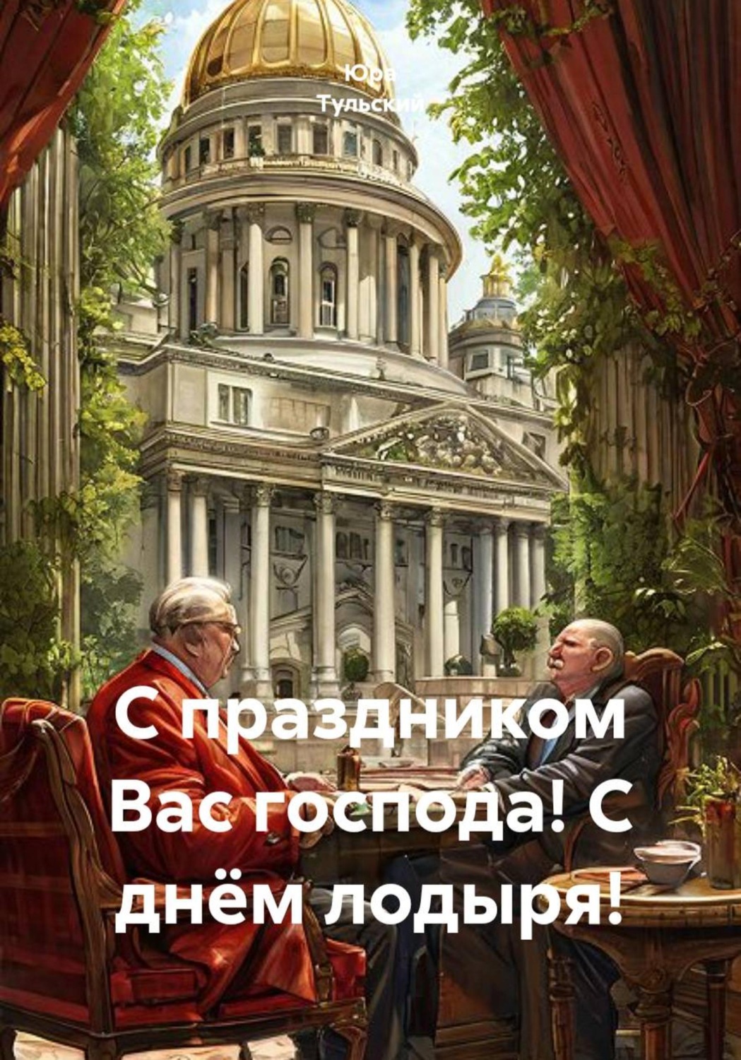 Обложка книги «С праздником Вас господа! С днём лодыря!»
