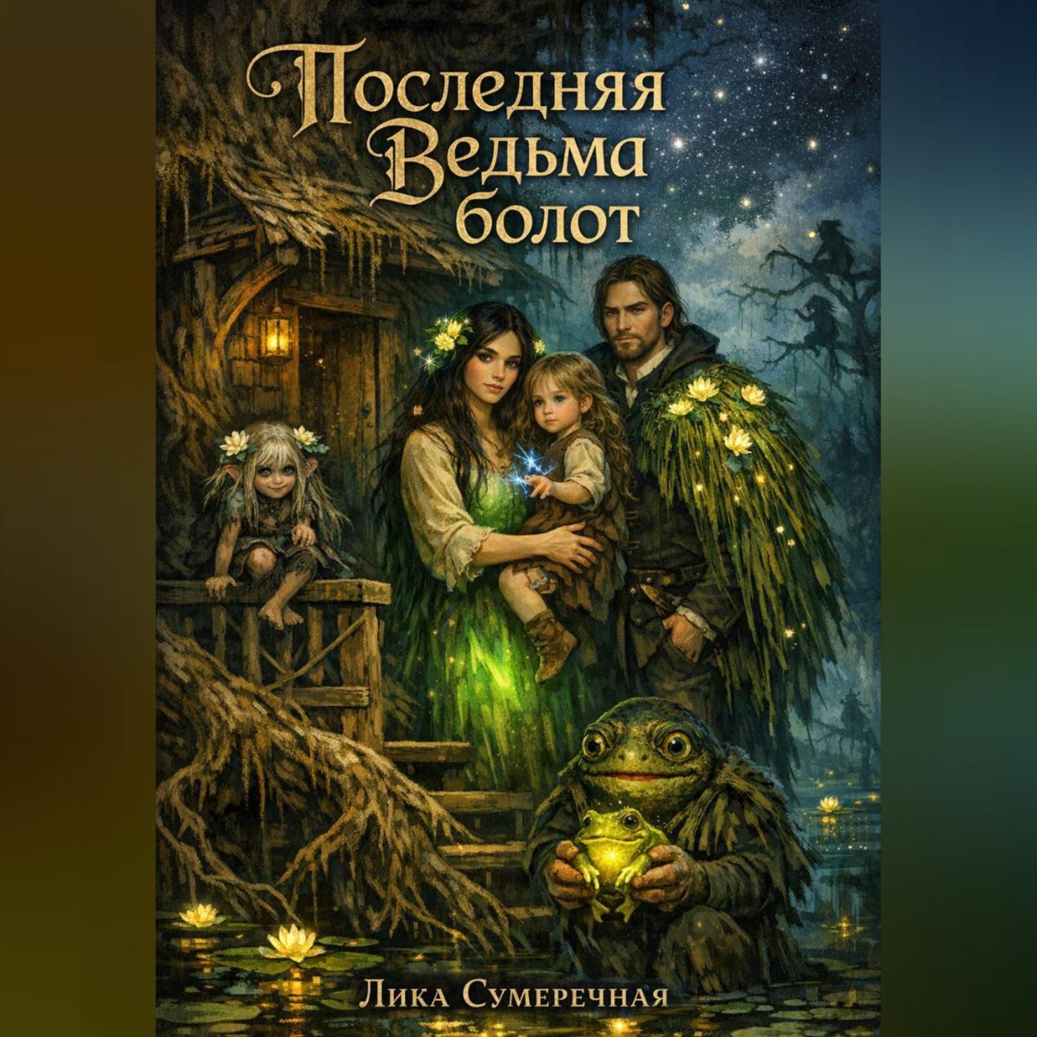 Обложка книги «Последняя ведьма болот»