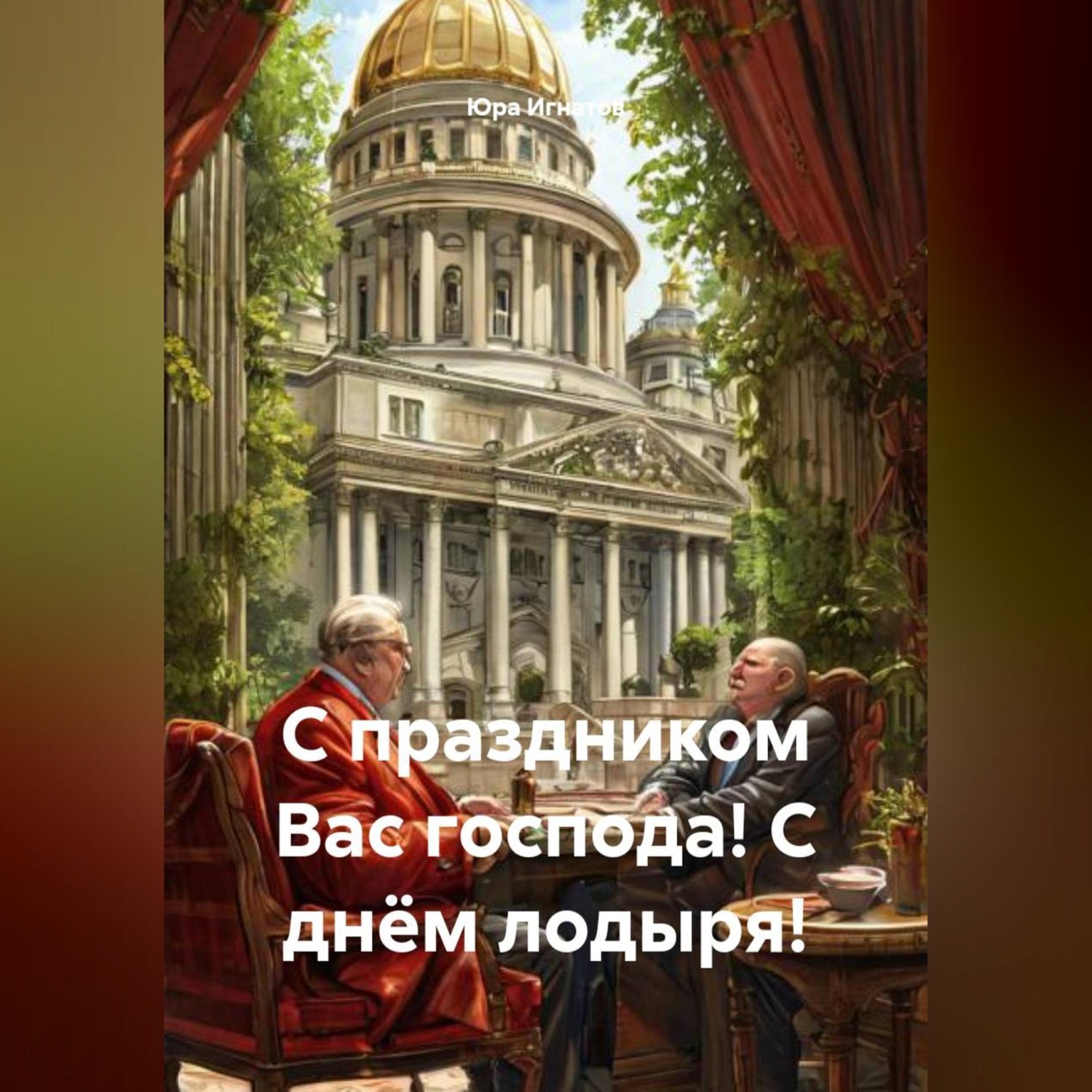 Обложка книги «С праздником Вас господа! С днём лодыря!»