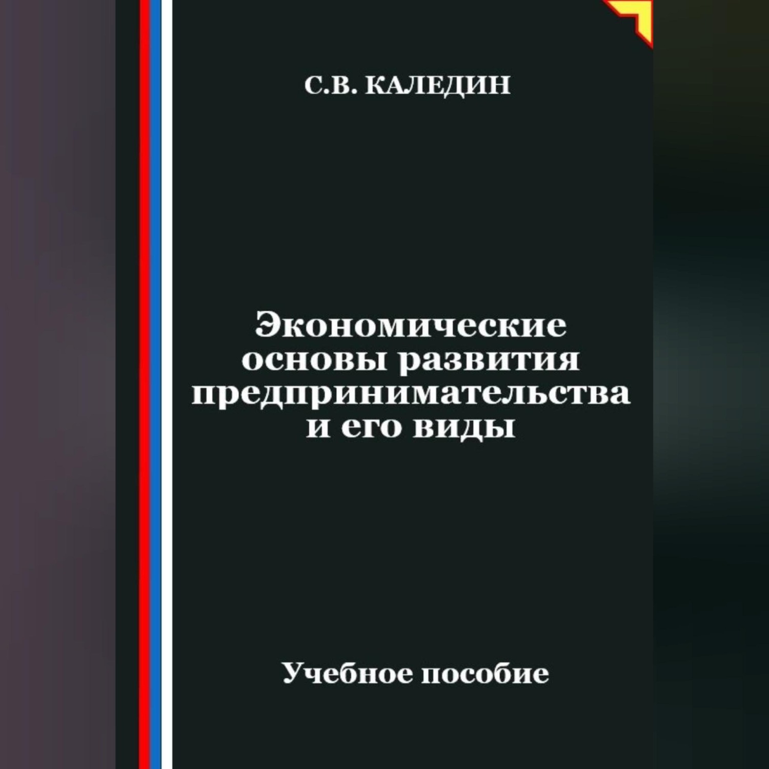 Обложка книги «Экономические основы развития предпринимательства и его виды»