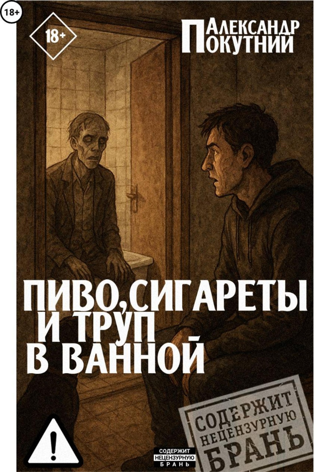 Обложка книги «Пиво, сигареты и труп в ванной»