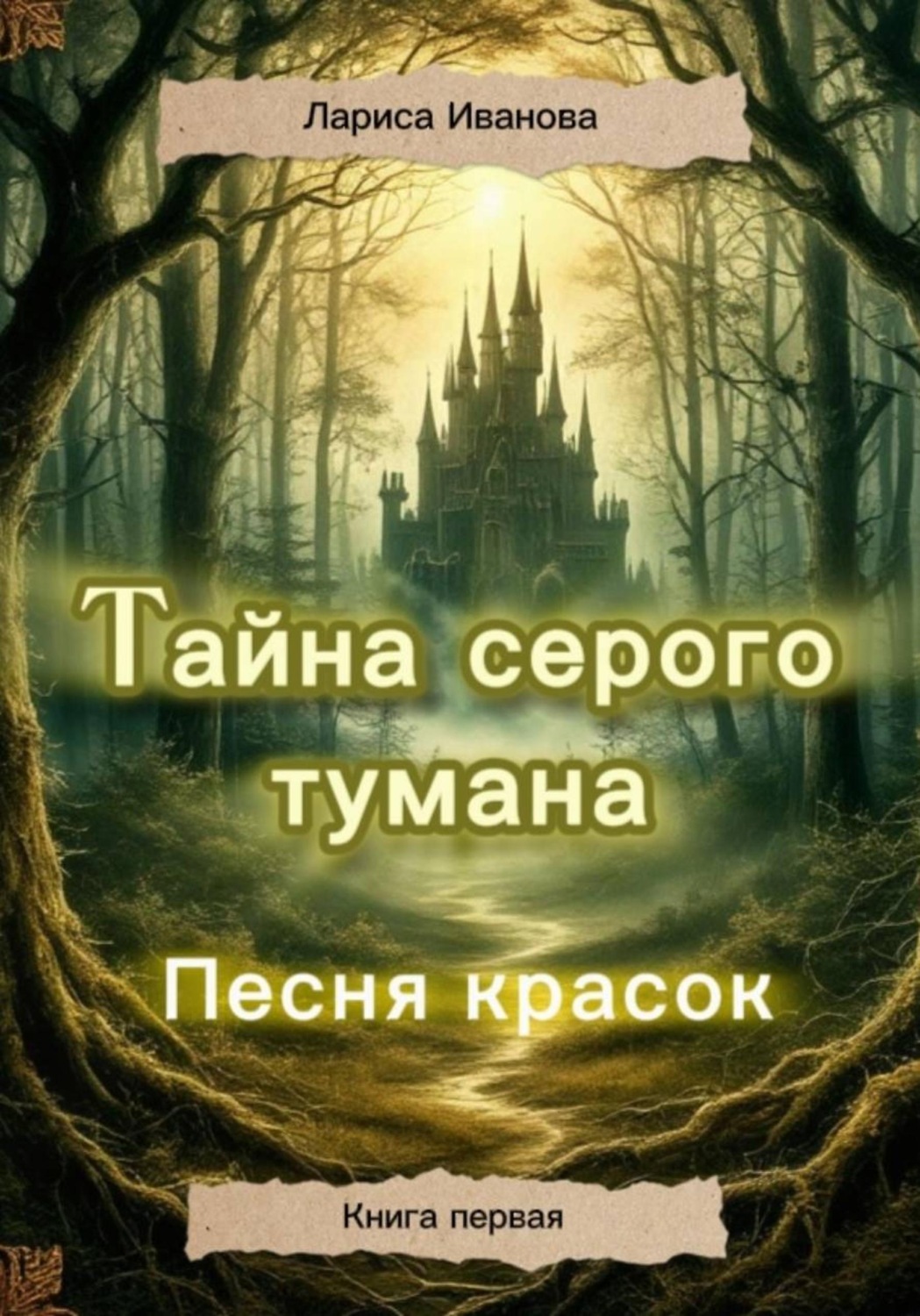 Обложка книги «Тайна серого тумана. Песня красок»