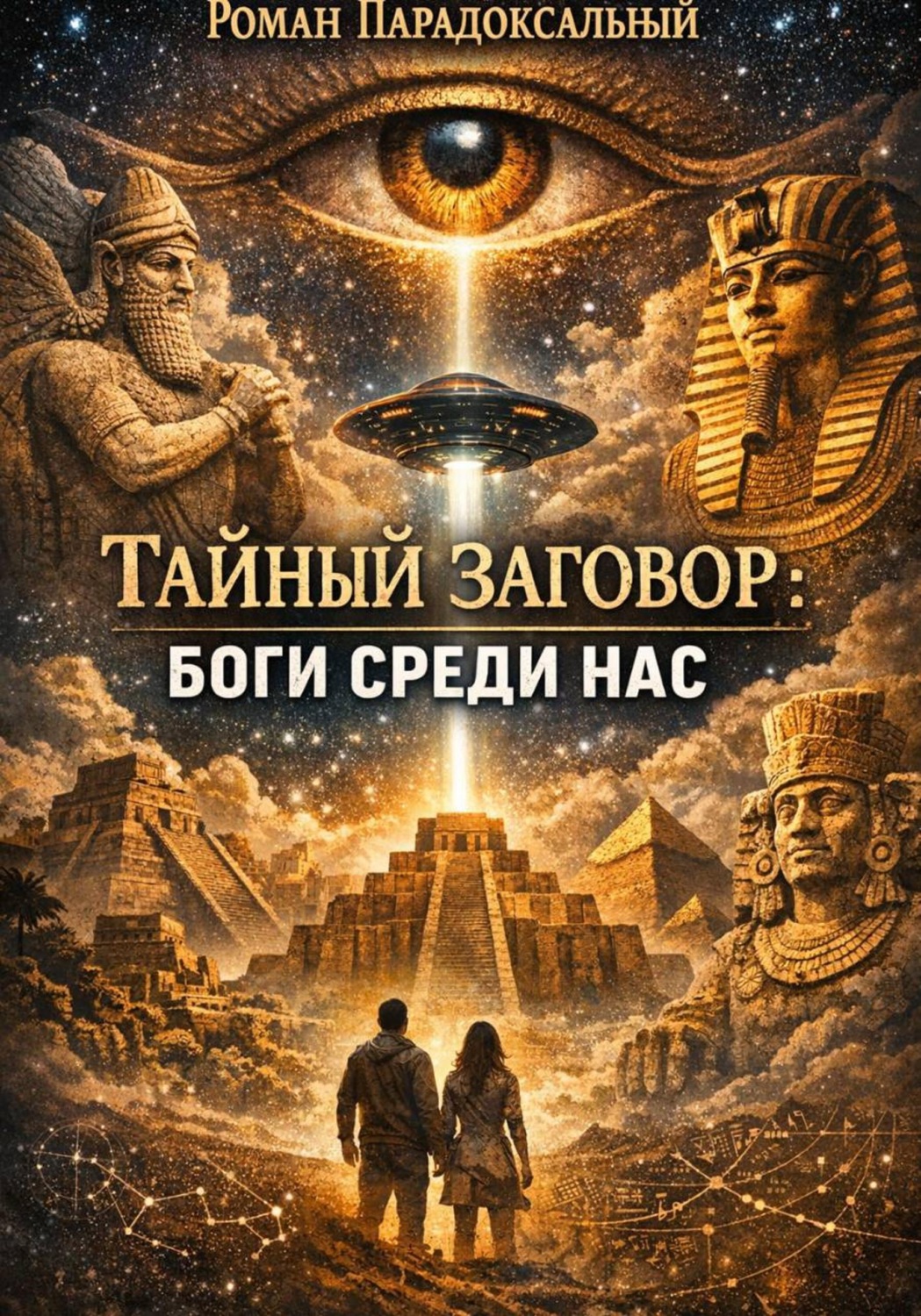 Обложка книги «Тайный заговор. Боги среди нас»