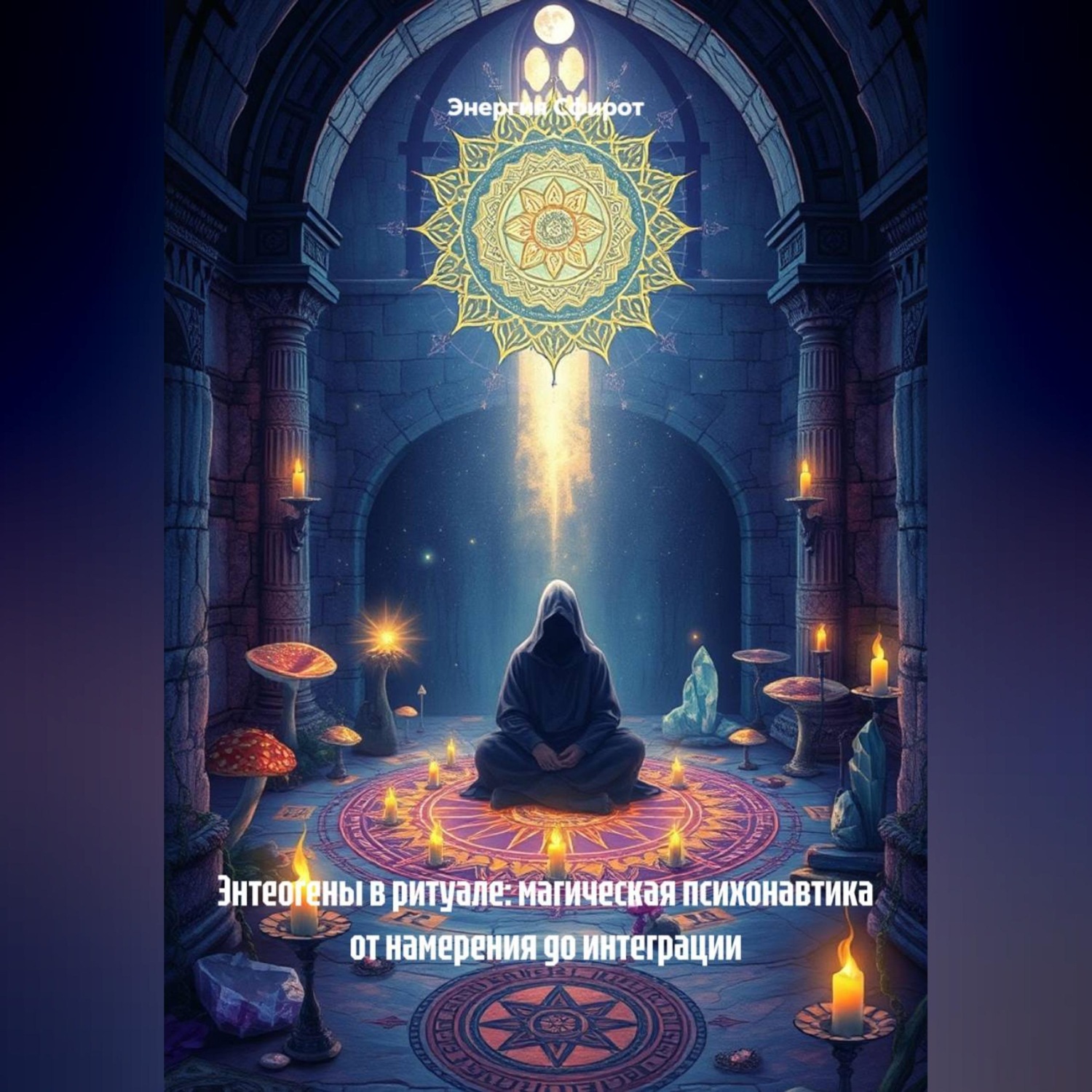 Обложка книги «Энтеогены в ритуале: магическая психонавтика от намерения до интеграции»