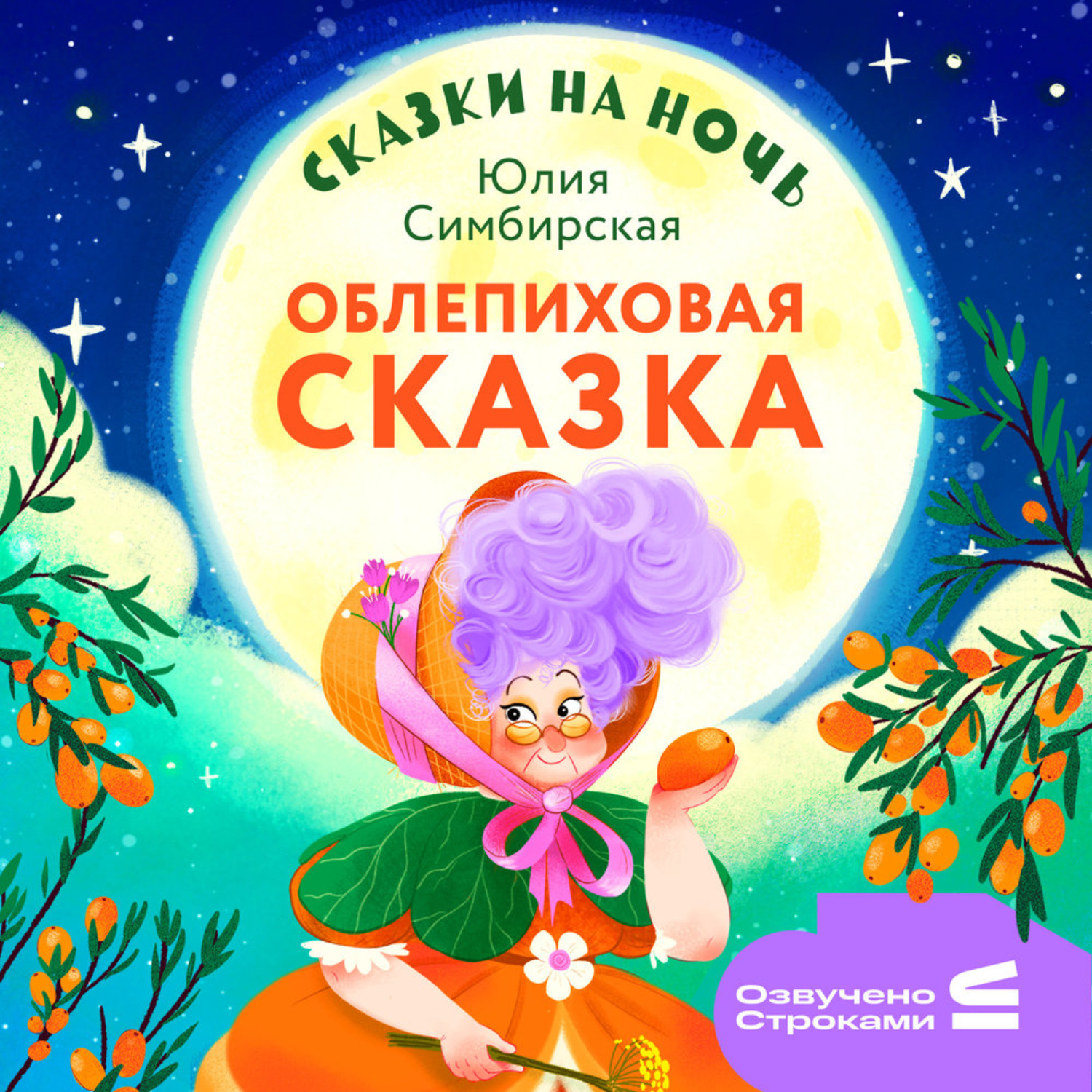 Обложка книги «Сказки на ночь. Облепиховая сказка»