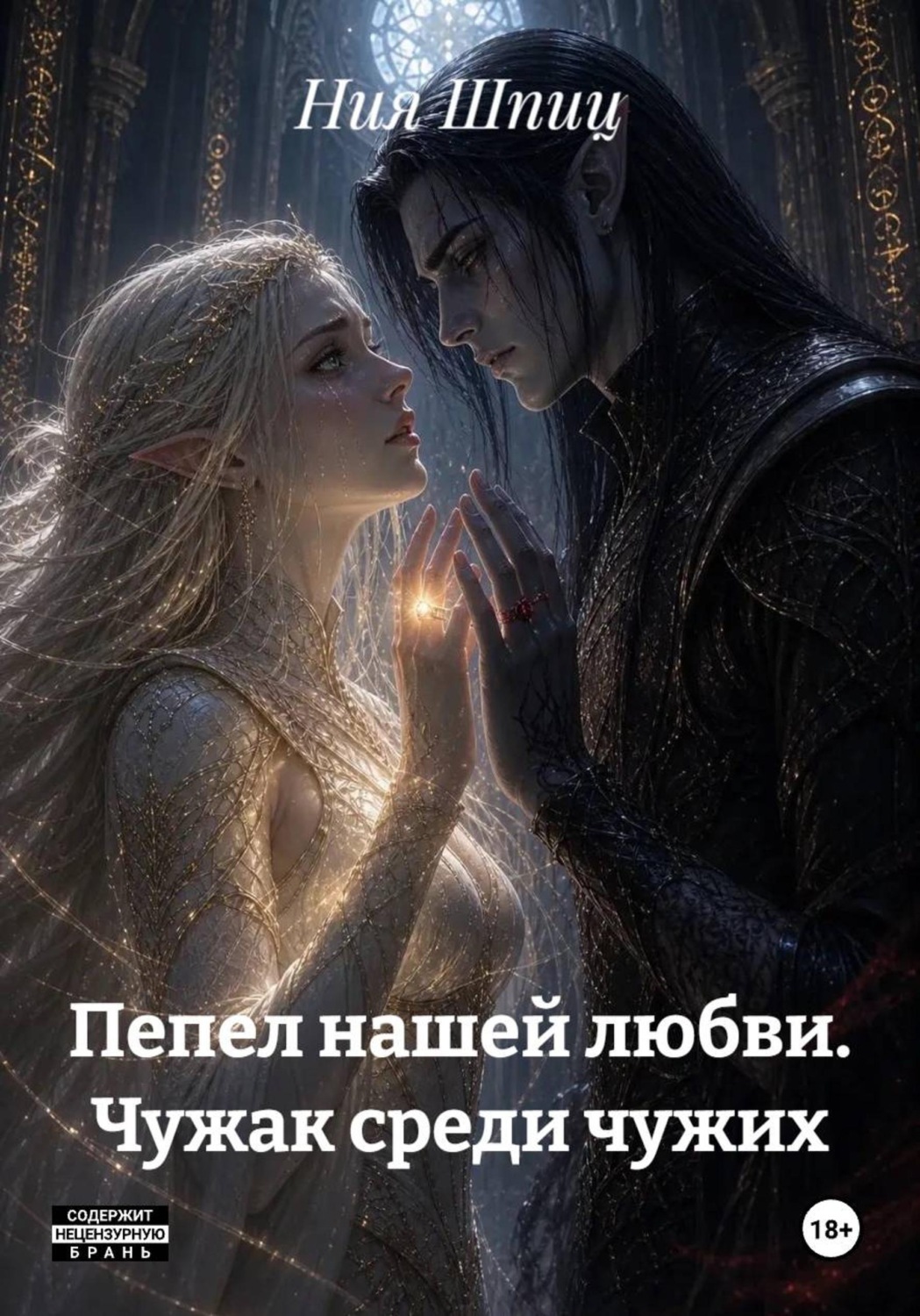 Обложка книги «Пепел нашей любви. Чужак среди чужих»