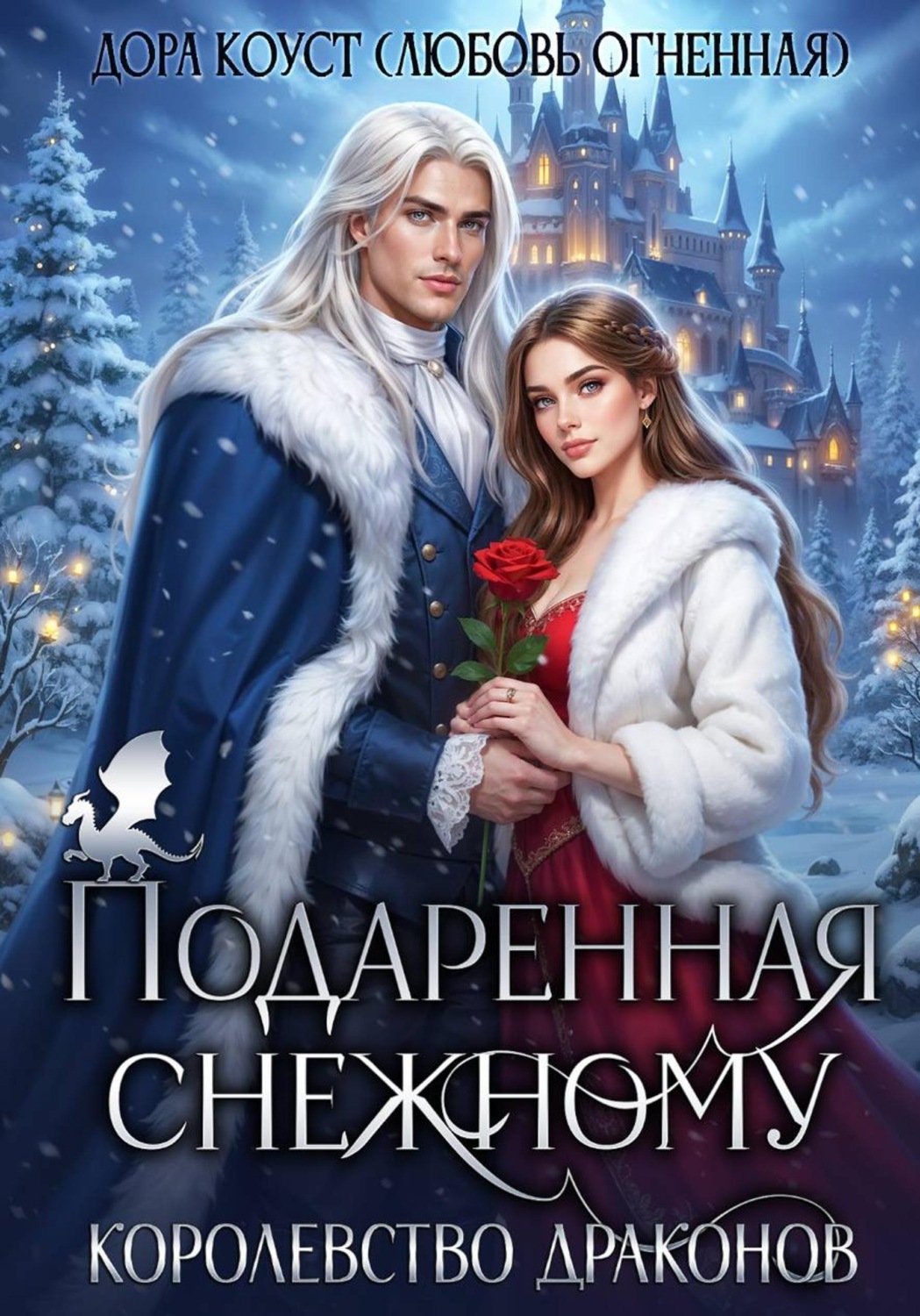 Обложка книги «Подаренная Снежному. Королевство Драконов»
