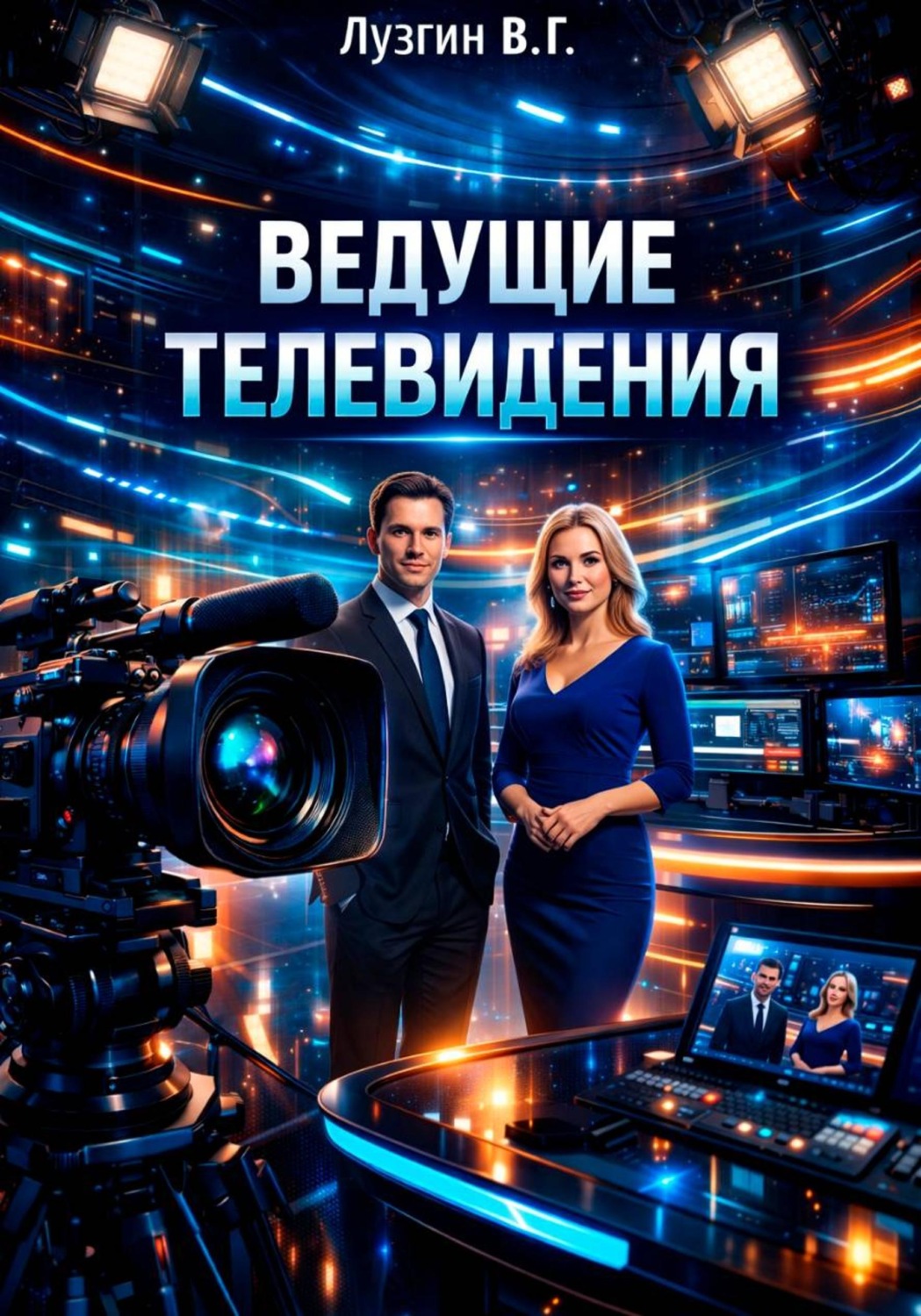 Обложка книги «Ведущие телевидения»