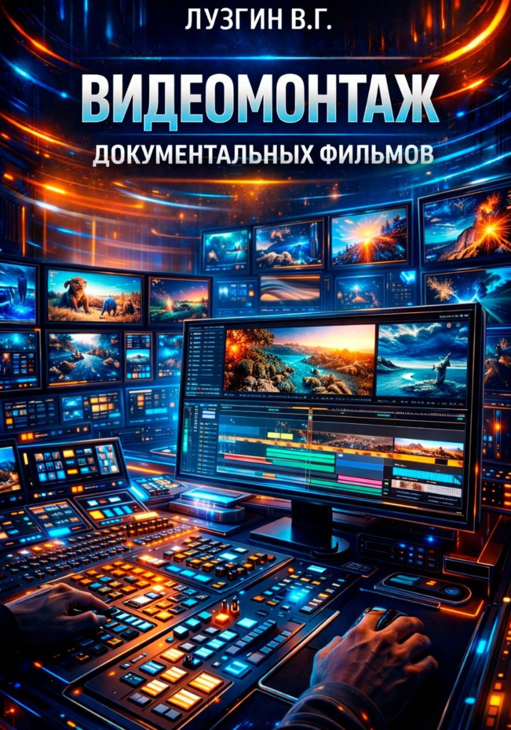 Обложка книги «Видеомонтаж документальных фильмов»