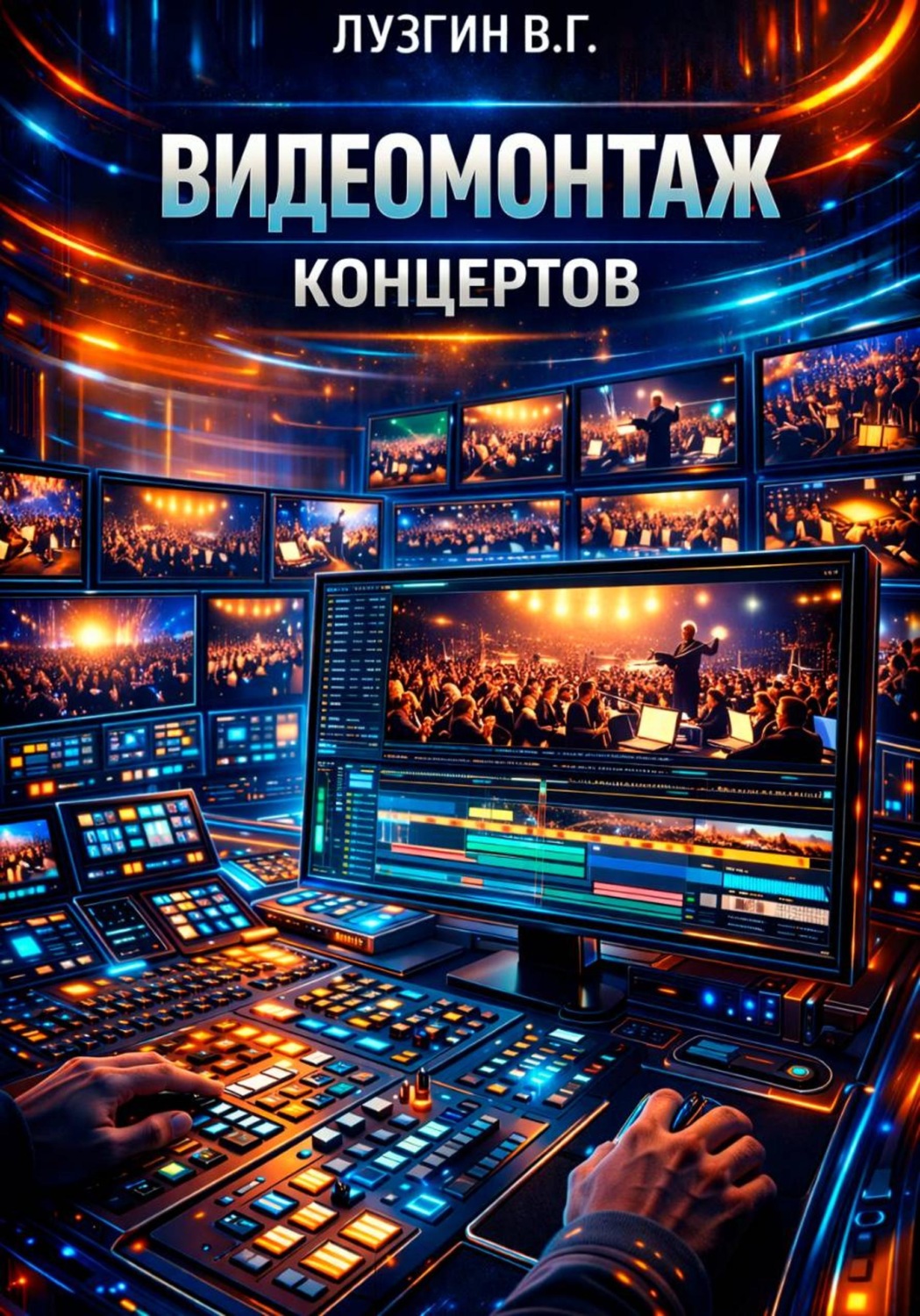 Обложка книги «Видеомонтаж концертов»