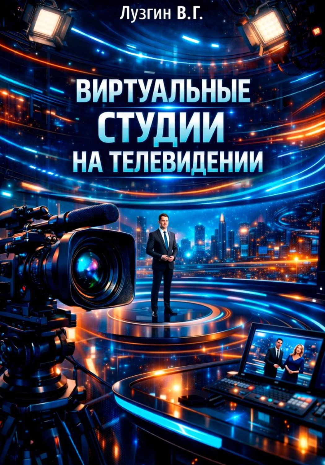 Обложка книги «Виртуальные студии на телевидении»