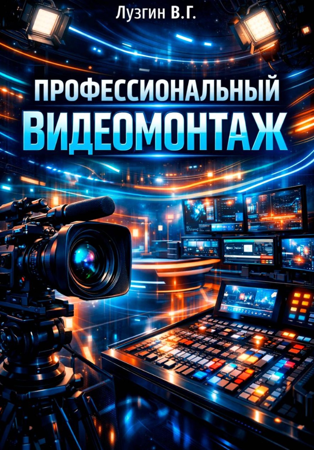Обложка книги «Профессиональный видеомонтаж»