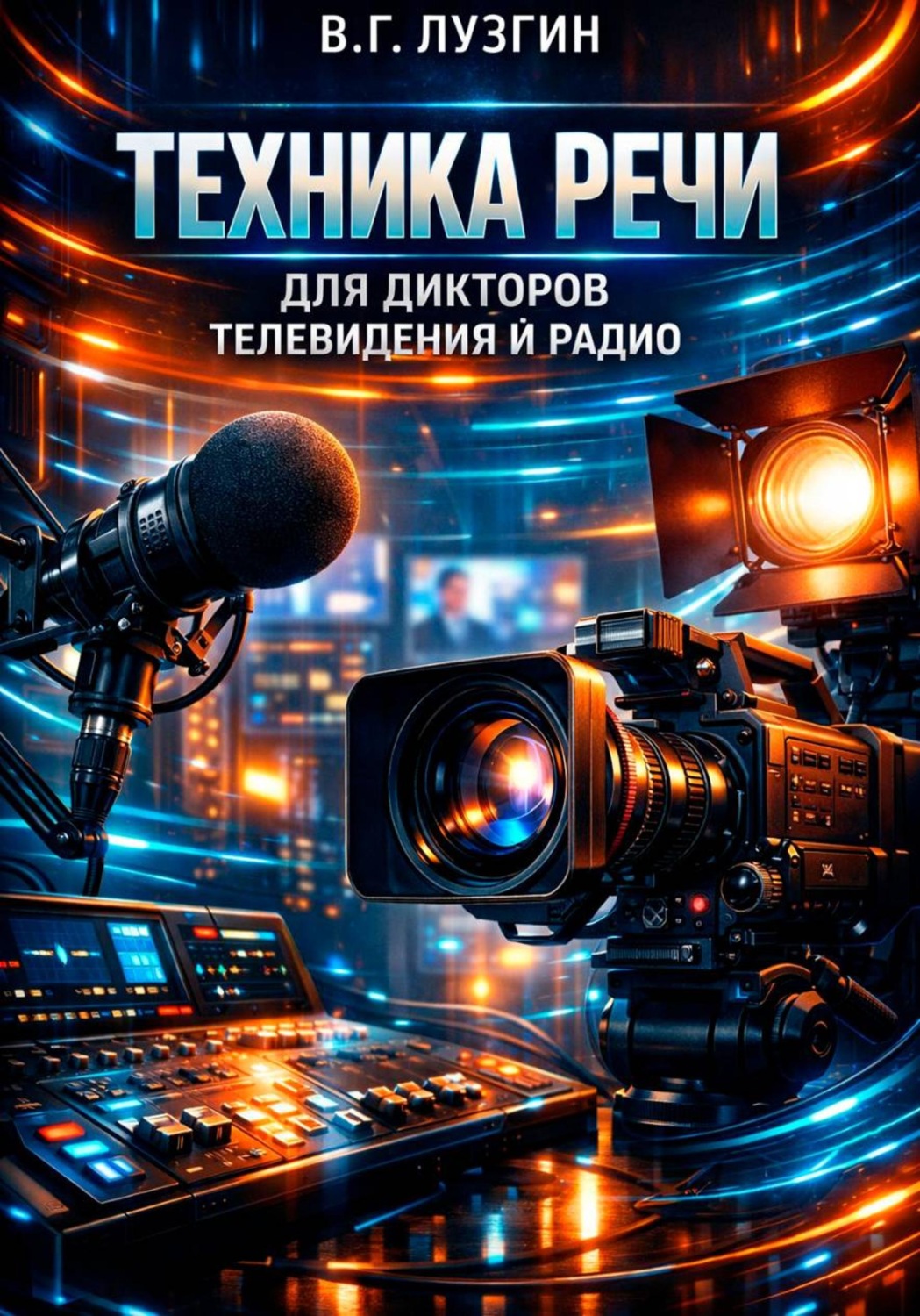 Обложка книги «Техника речи для дикторов телевидения и радио»