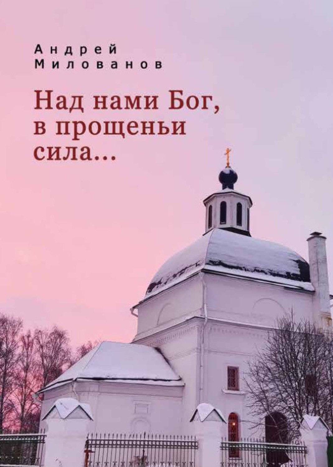 Обложка книги «Над нами Бог, в прощеньи сила…»