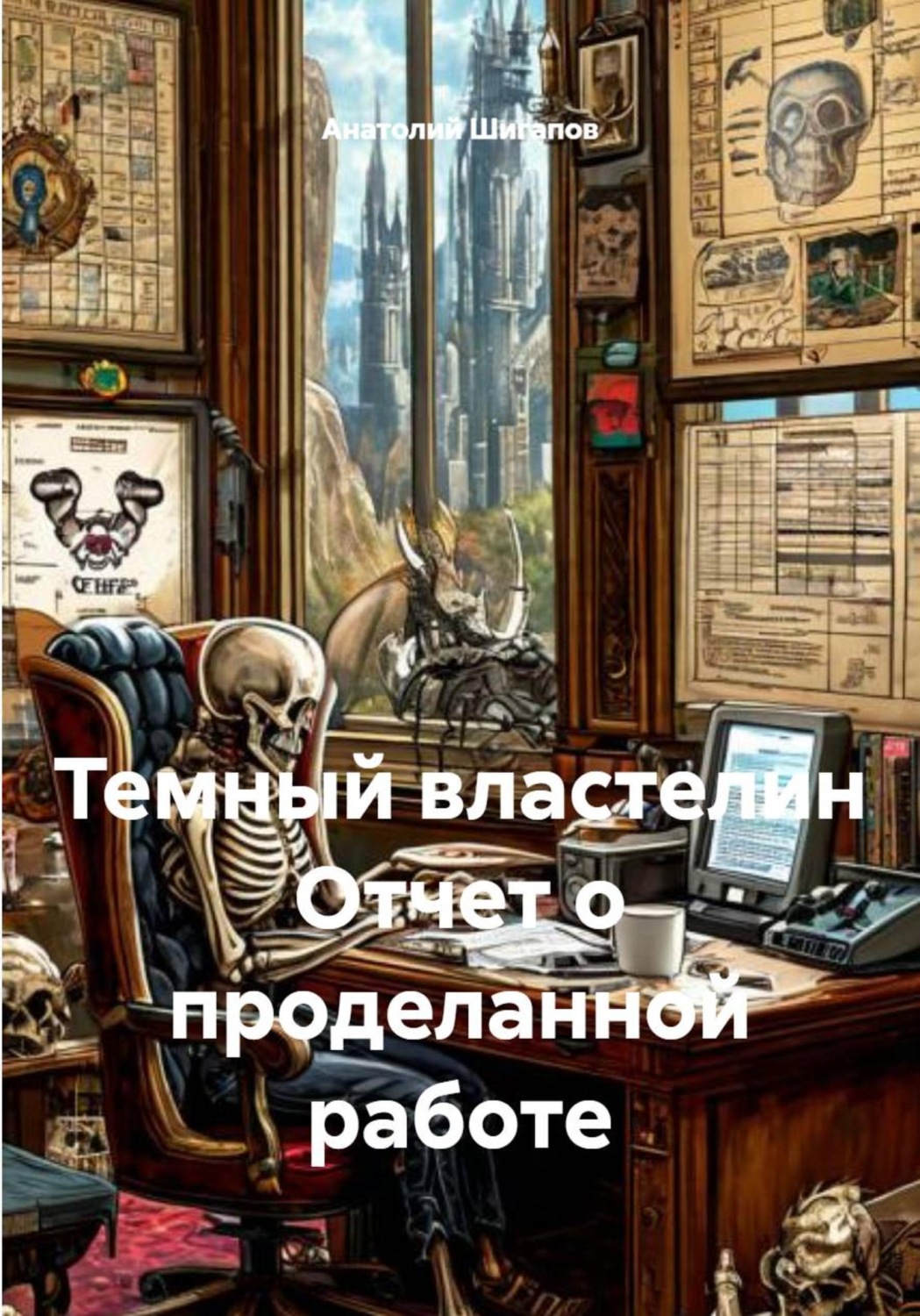 Обложка книги «Темный властелин. Отчет о проделанной работе»