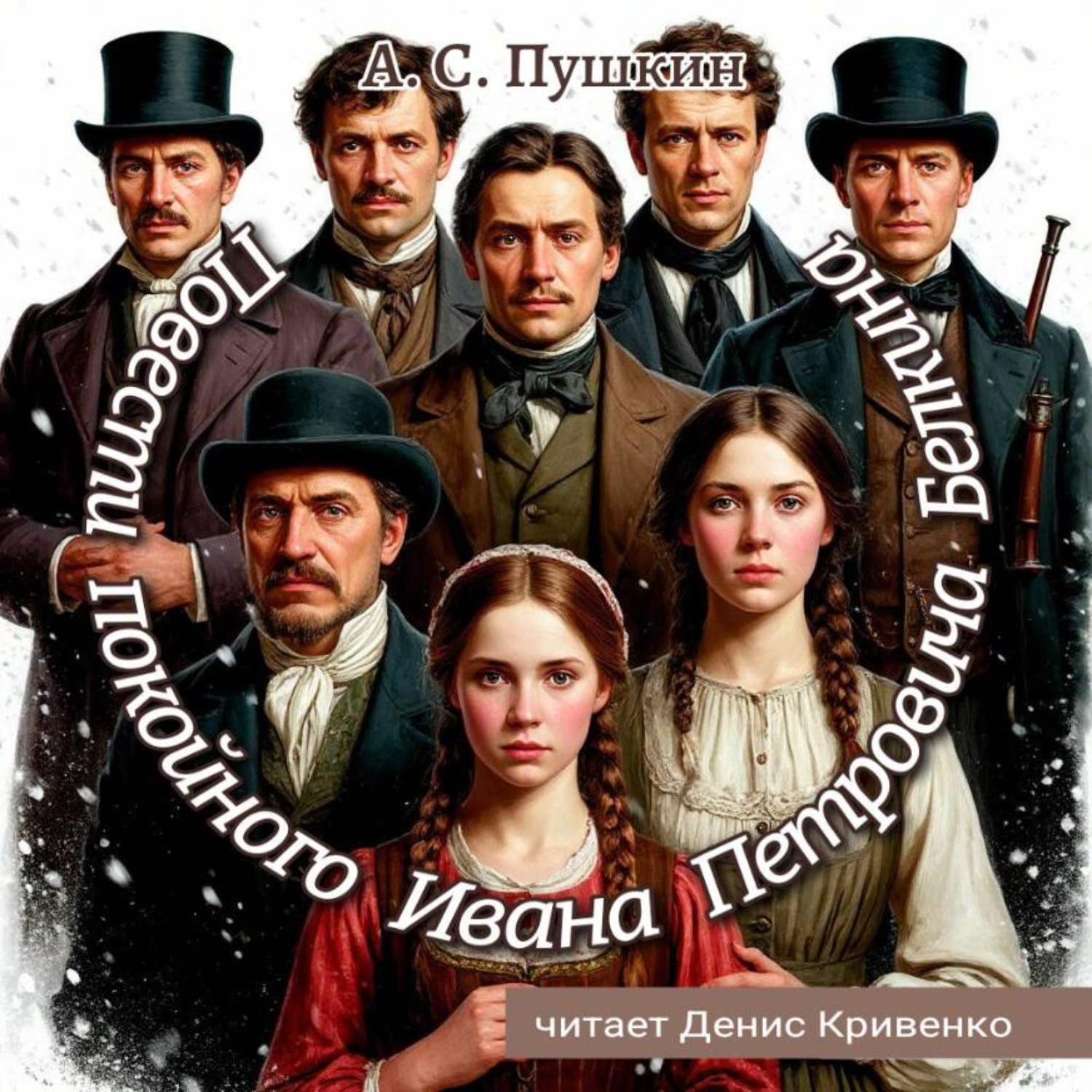 Обложка книги «Повести покойного Ивана Петровича Белкина»