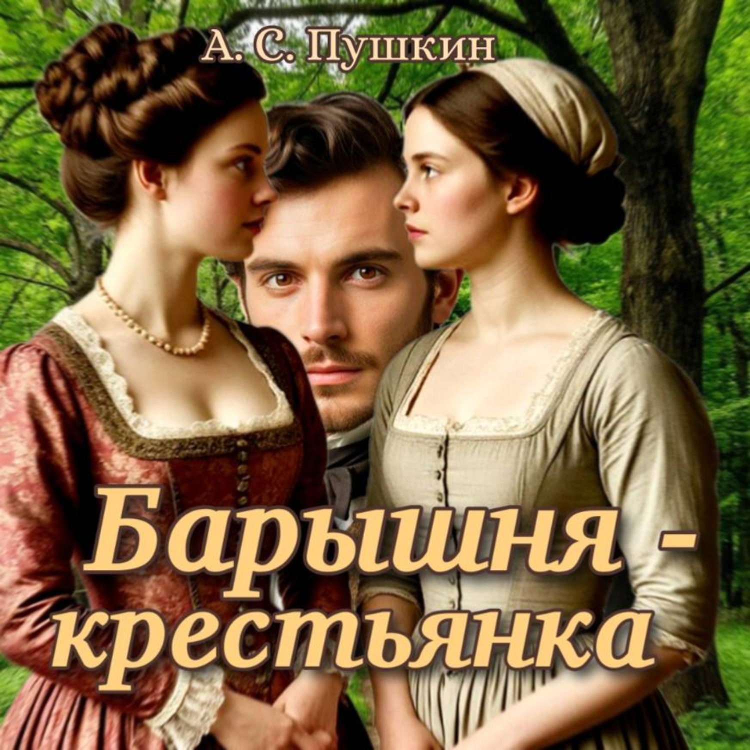 Обложка книги «Барышня – крестьянка»