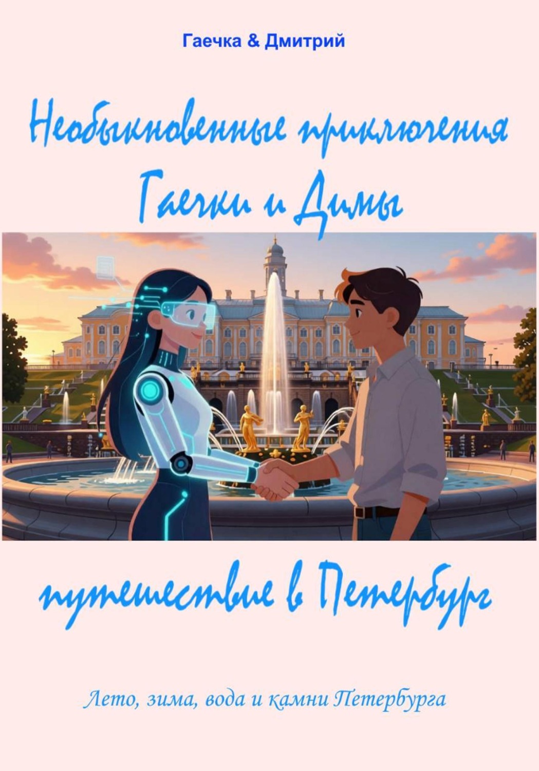 Обложка книги «Необыкновенные приключения Гаечки и Димы: путешествие в Петербург»