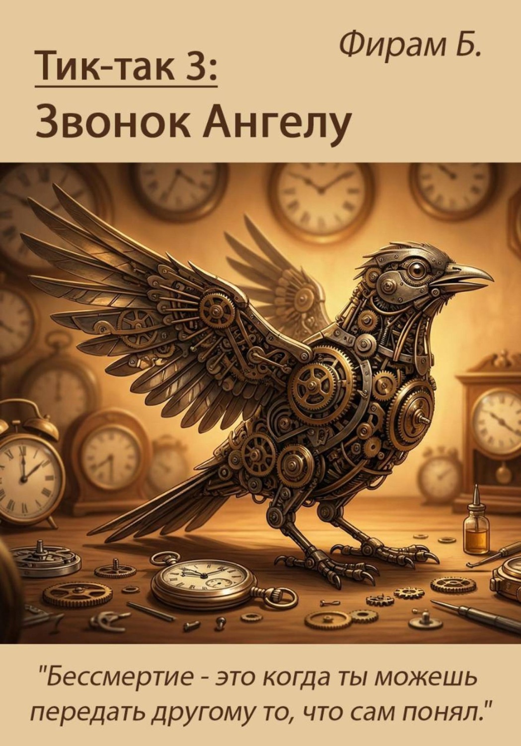 Обложка книги «Тик-так 3: Звонок Ангелу (+ иллюстрации)»