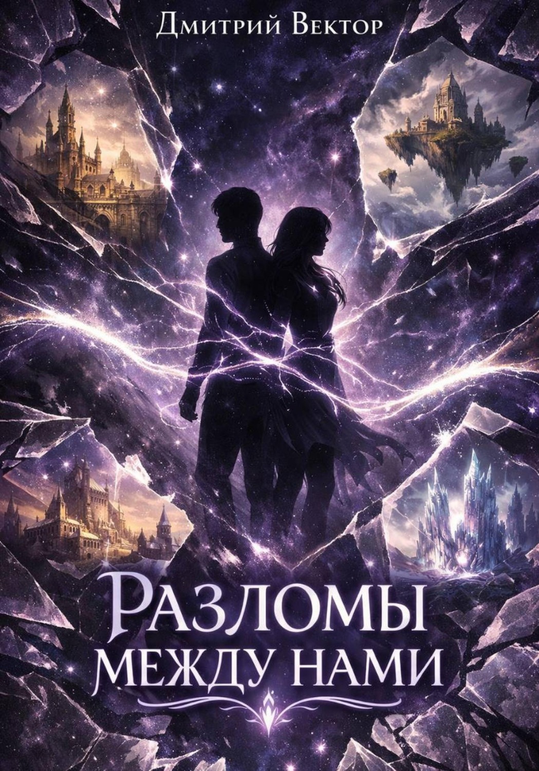 Обложка книги «Разломы между нами»