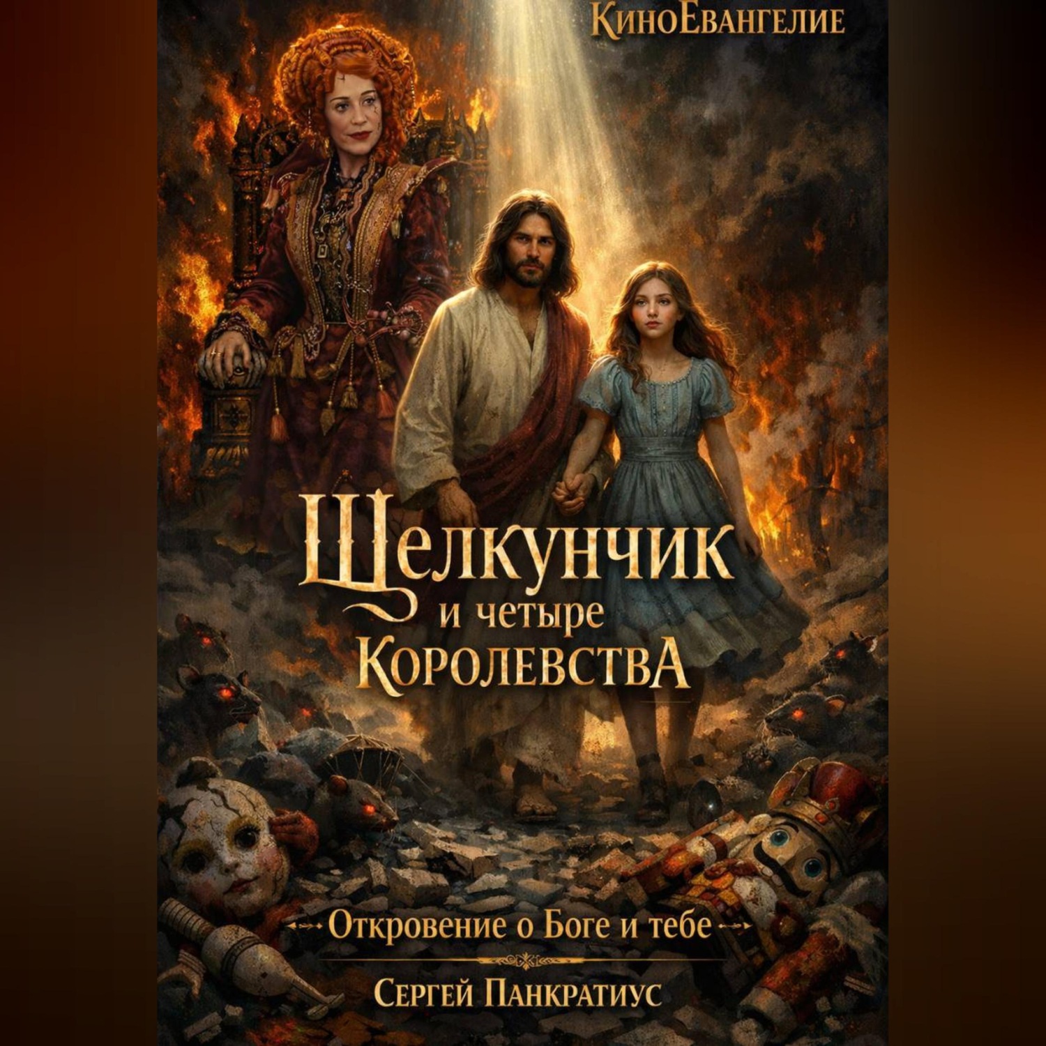 Обложка книги «КиноЕвангелие. Щелкунчик и четыре королевства. Откровение о Боге и тебе.»