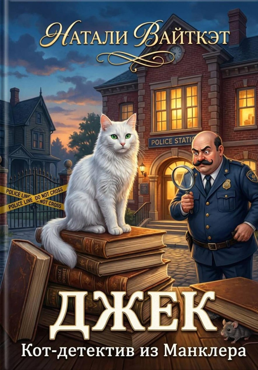 Обложка книги «Джек. Кот- детектив из Манклера»