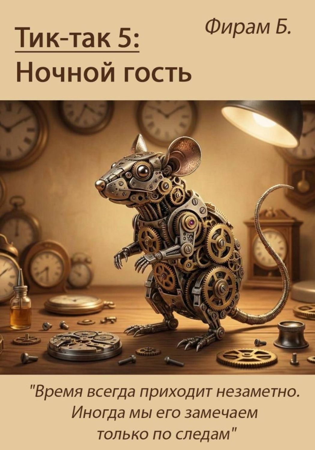 Обложка книги «Тик-так 5: Ночной гость (+ Иллюстрации)»
