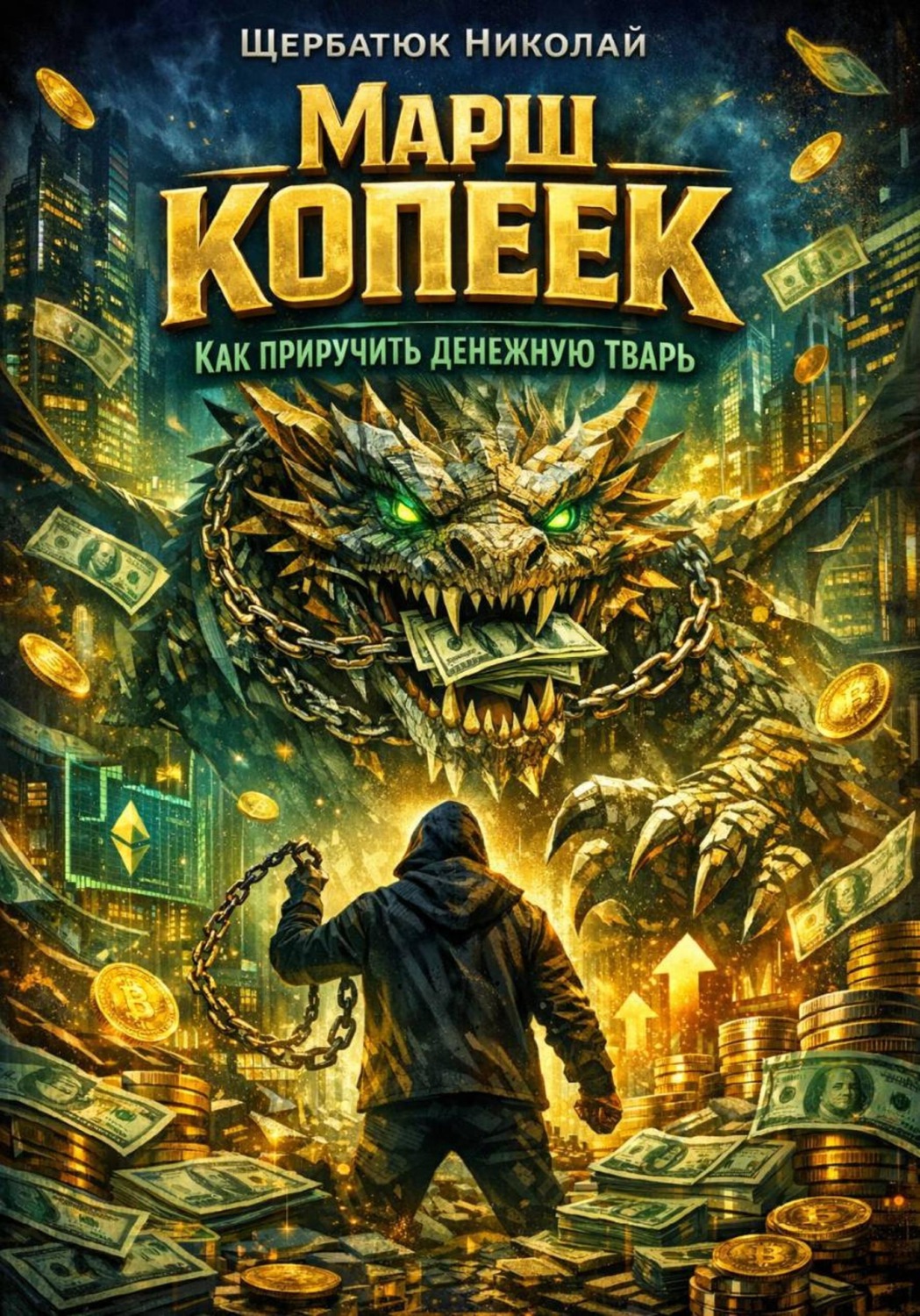 Обложка книги «Марш копеек: Как приручить денежную тварь»