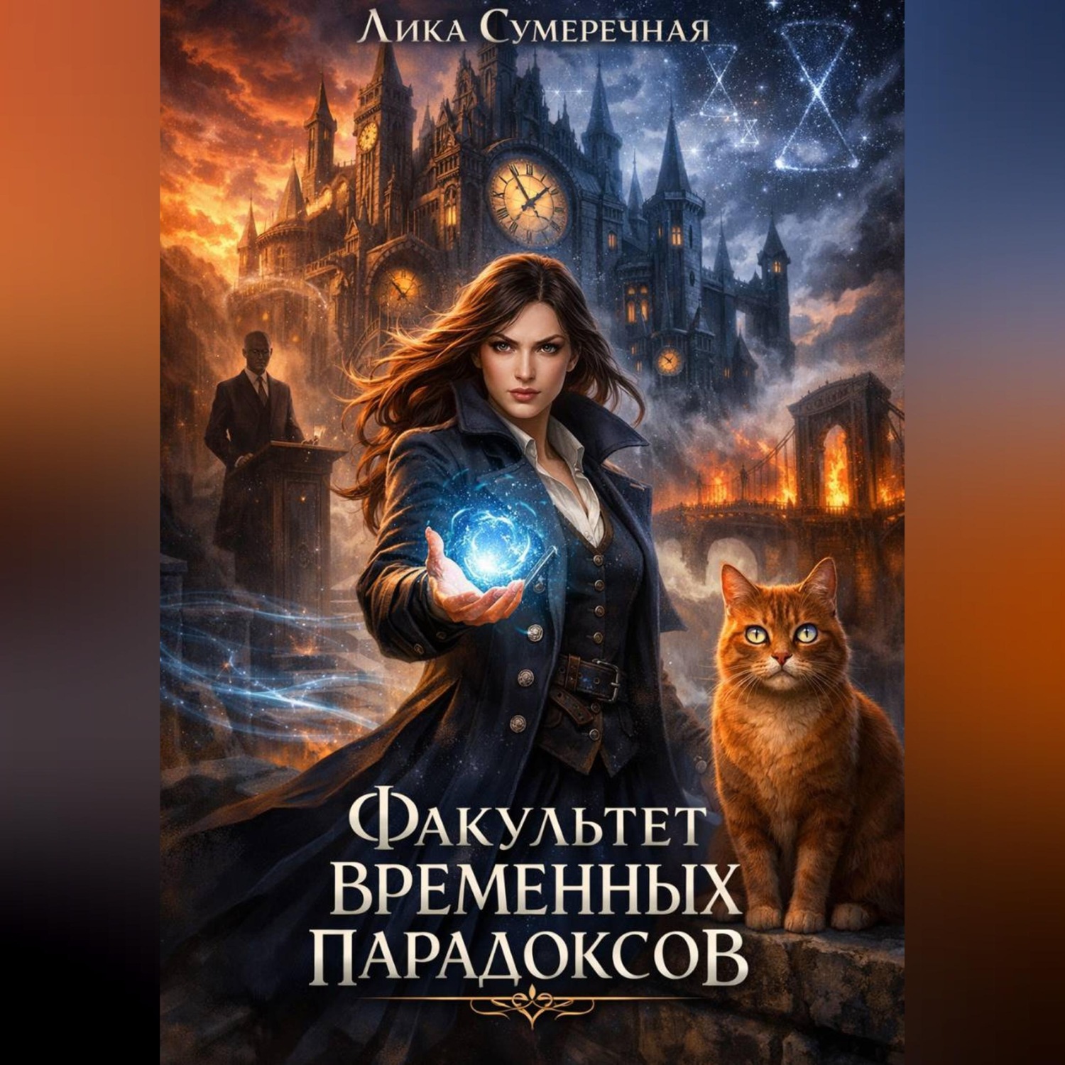 Обложка книги «Факультет временных парадоксов»